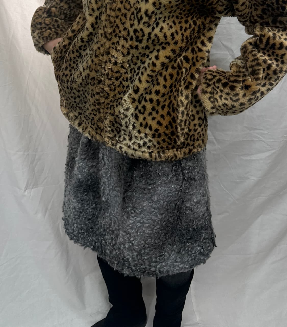 Anna sui 안나수이 레오파드 퍼자켓 상품이미지2