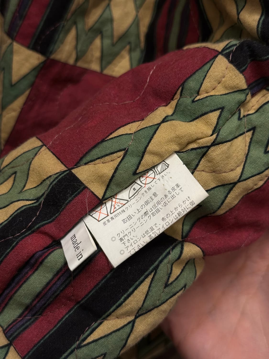 90s GELEONE Leather Hunting Jacket 상품이미지8