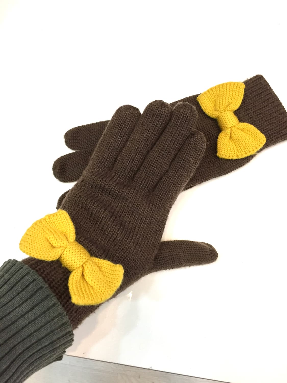 빈티지 리본 장갑 상품이미지2