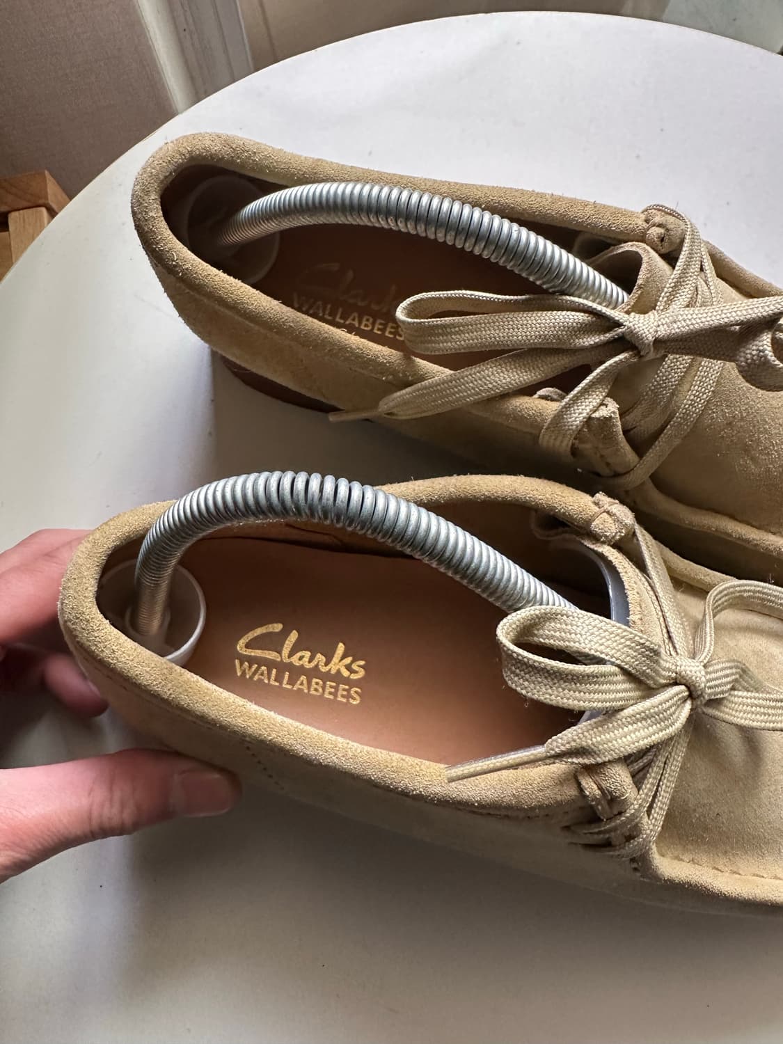 클락스 왈라비 스웨이드 베이지 (9US)265-270 상품이미지3