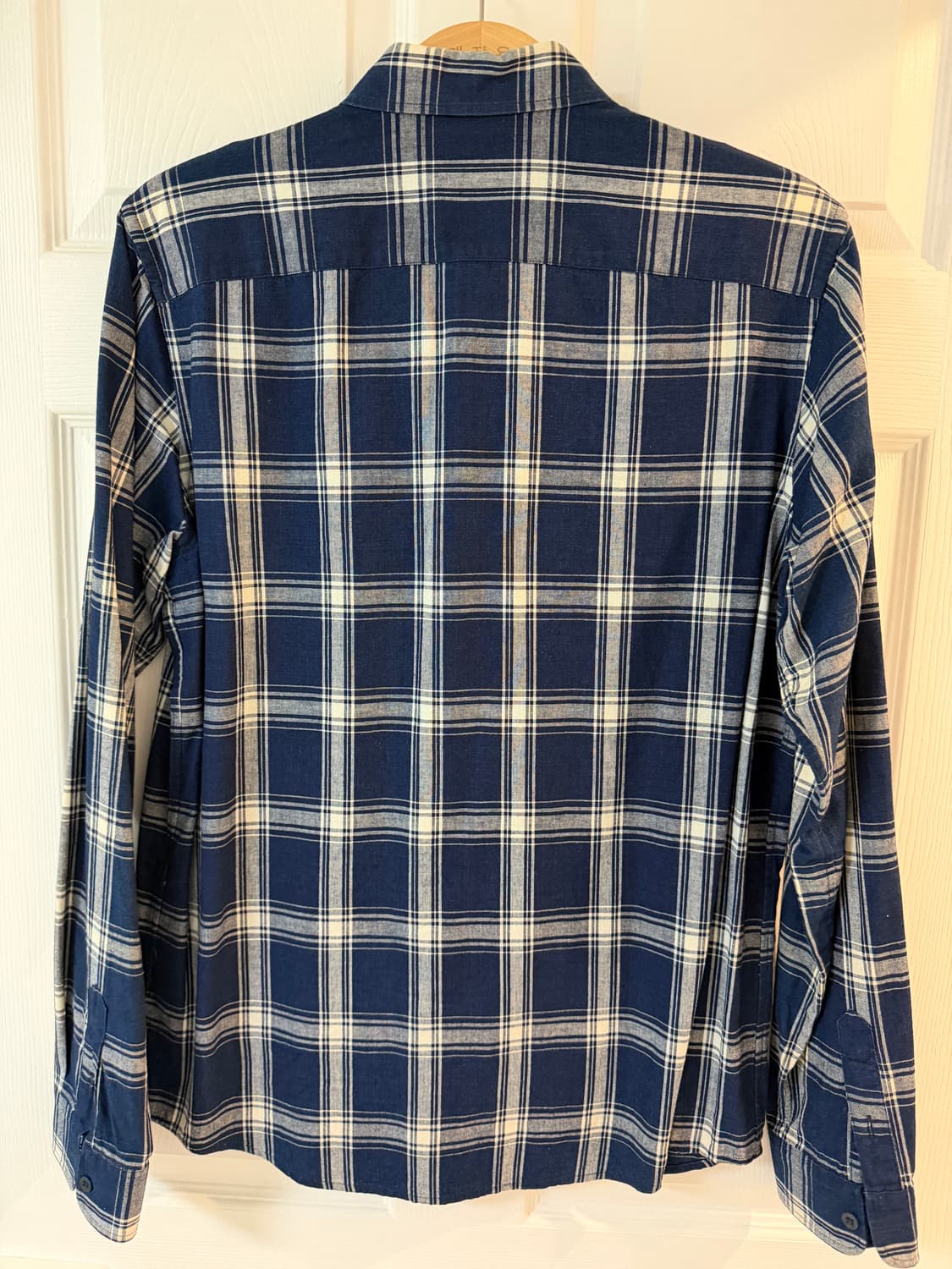 A.P.C. 남성 체크 셔츠 네이비 L 상품이미지2