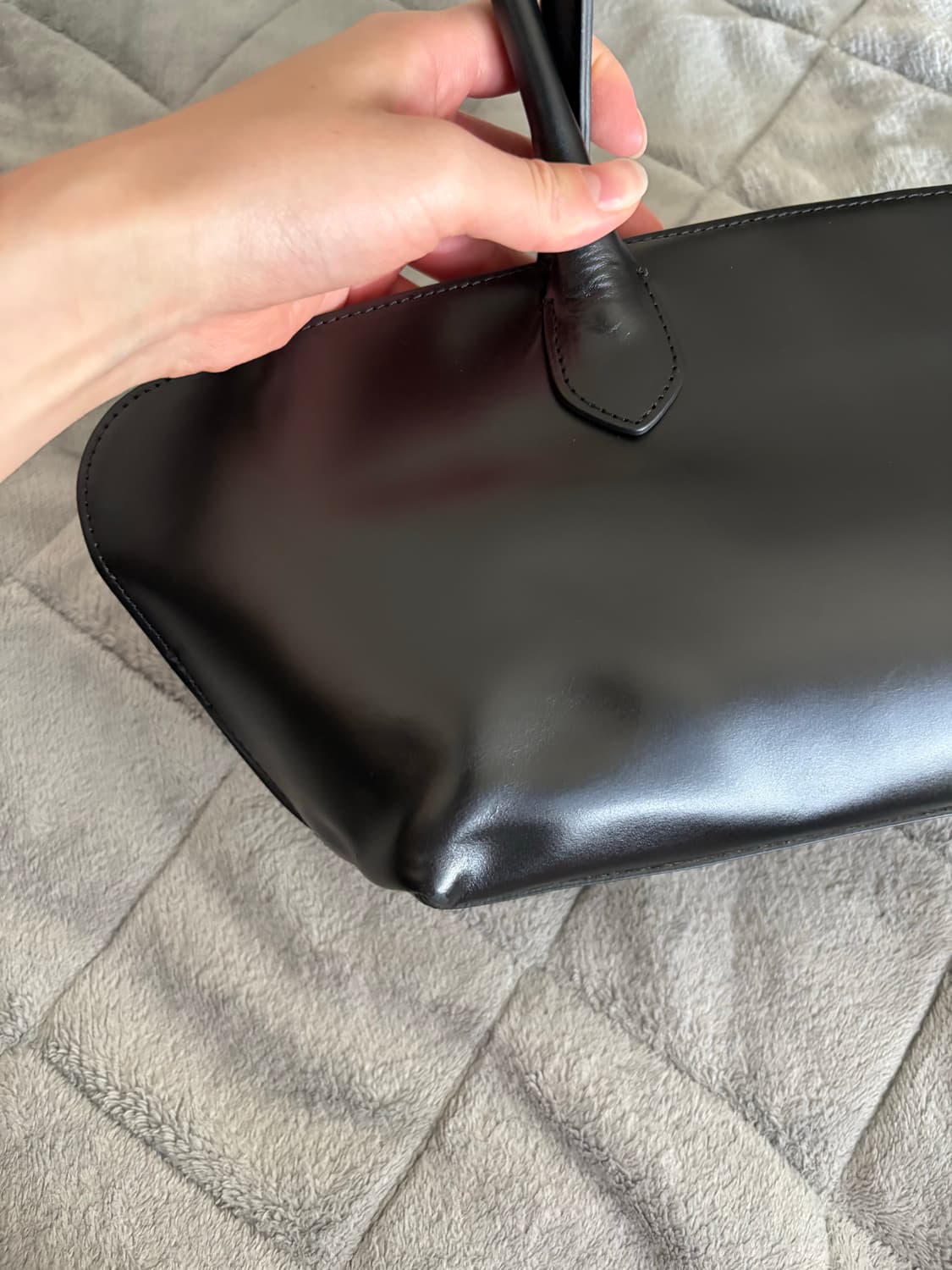 Lmf 쉘 숄더백 블랙 상품이미지4