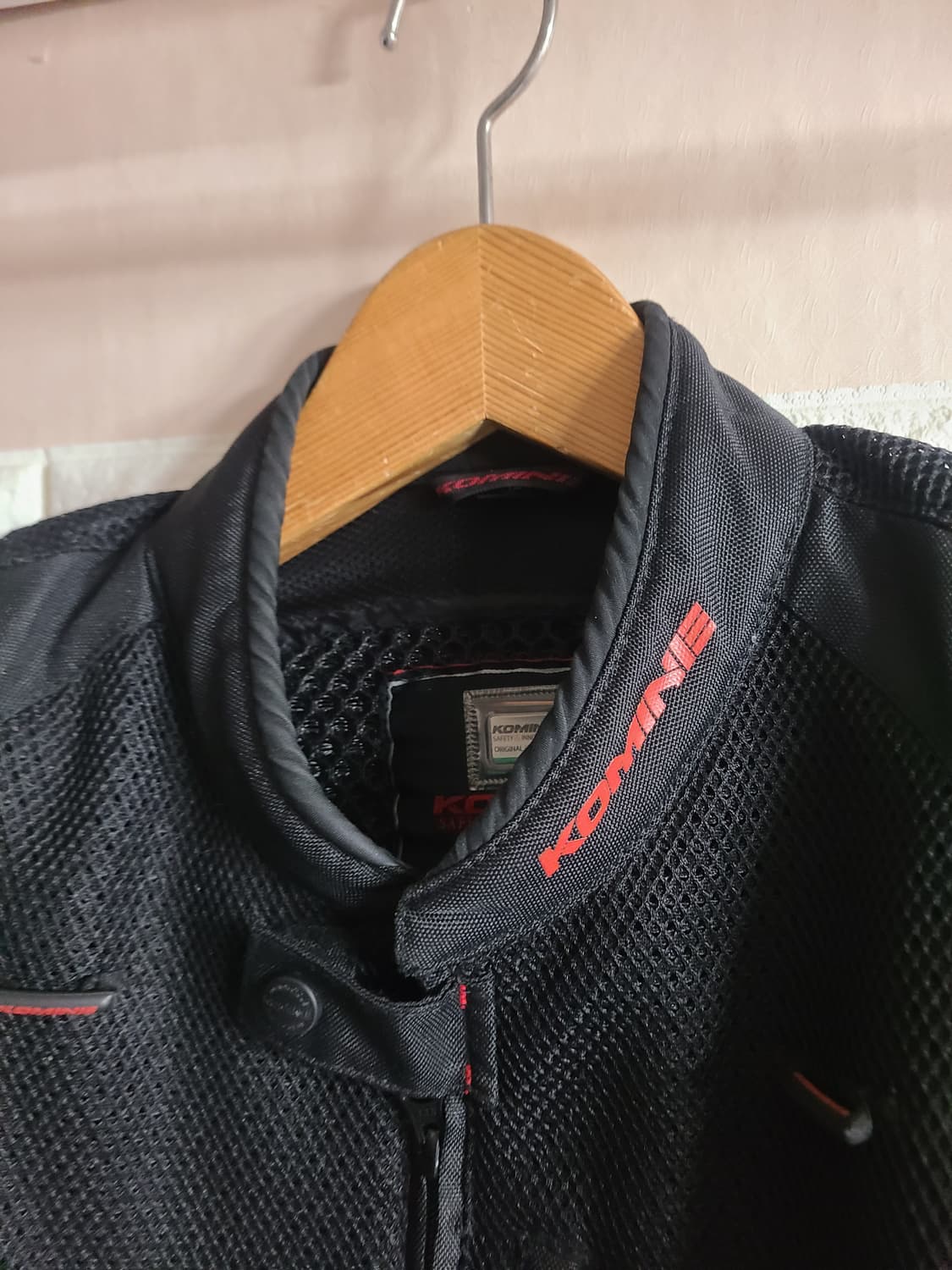 코미네 블랙 메쉬 오토바이 자켓(라지) 상품이미지5