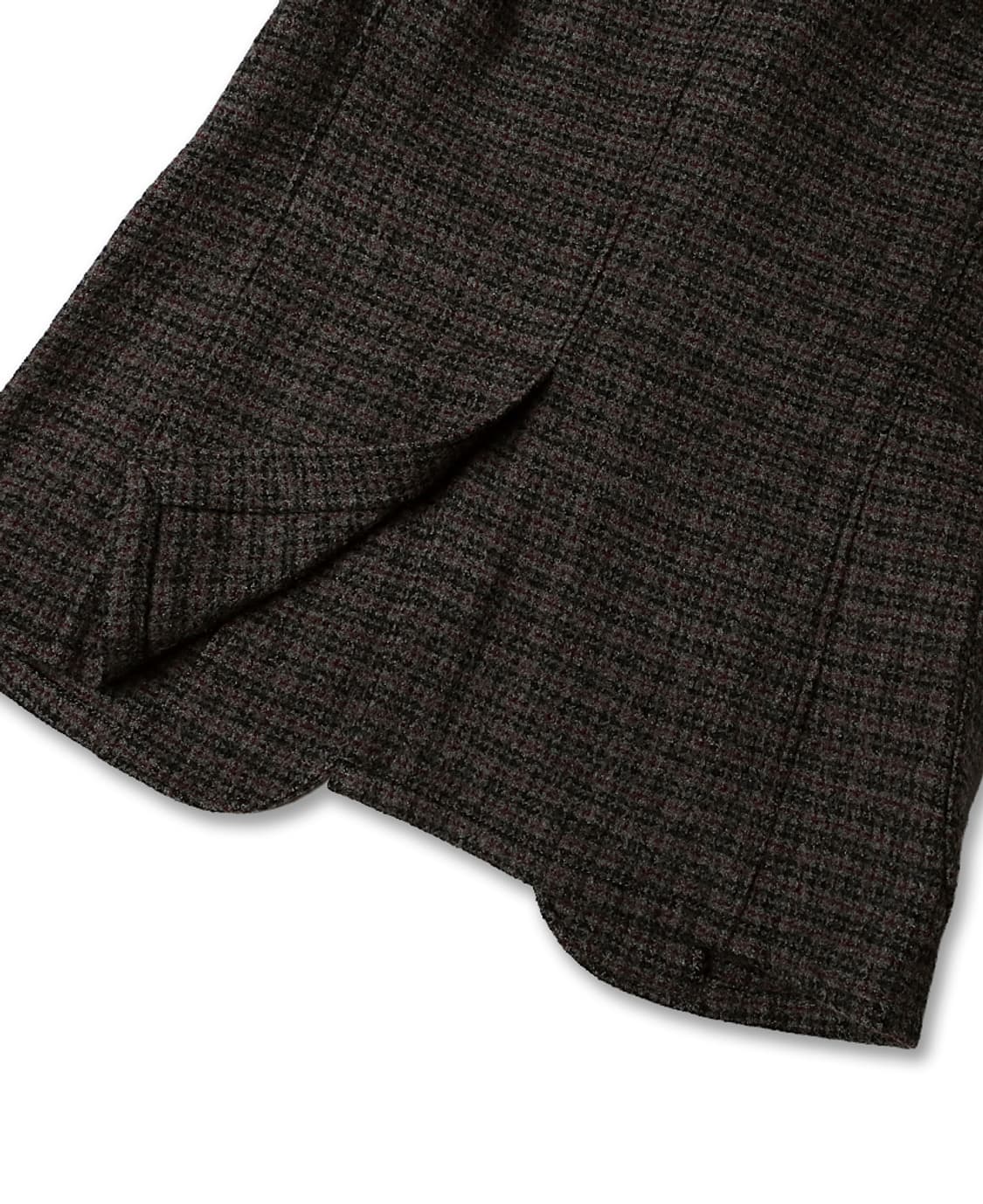 에토네 [Etonne] 레오마스터 헤어리 울 체크 댄디 자켓 상품이미지6