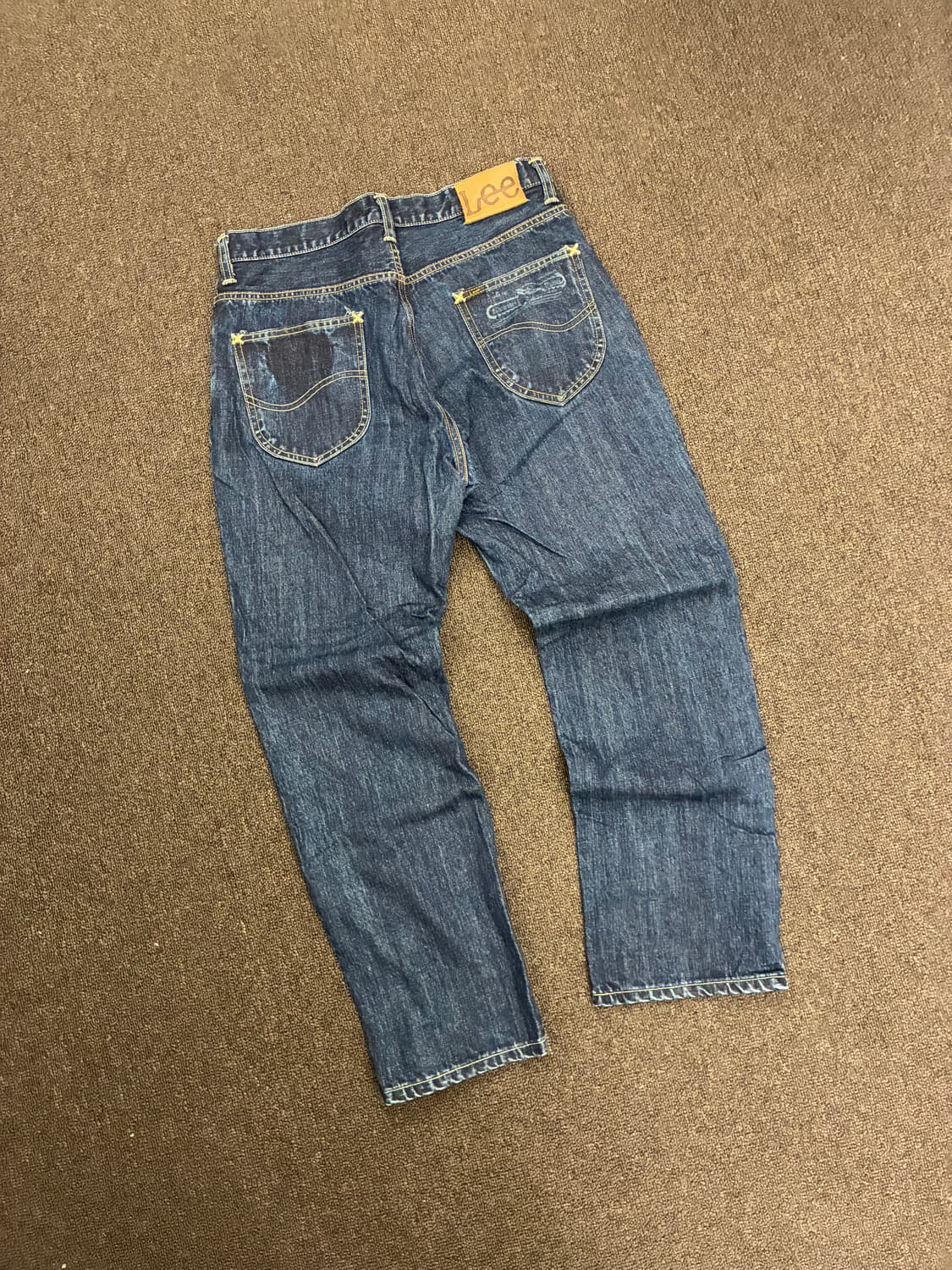32)Lee 빈티지 중청 워싱 데님팬츠 상품이미지8