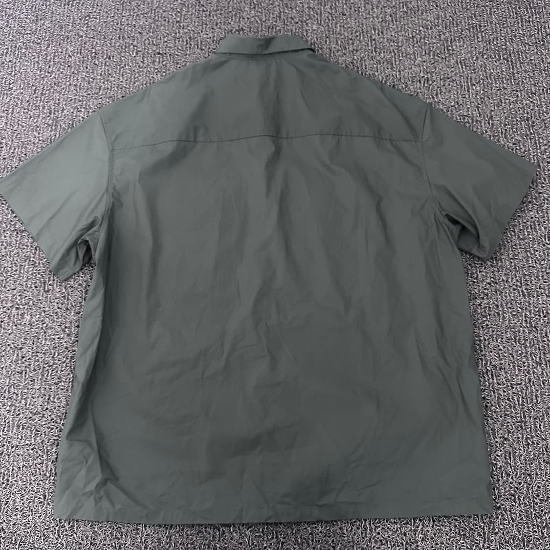 H&M 에이치엔엠 남성 포켓 셔츠 카키 L 상품이미지5
