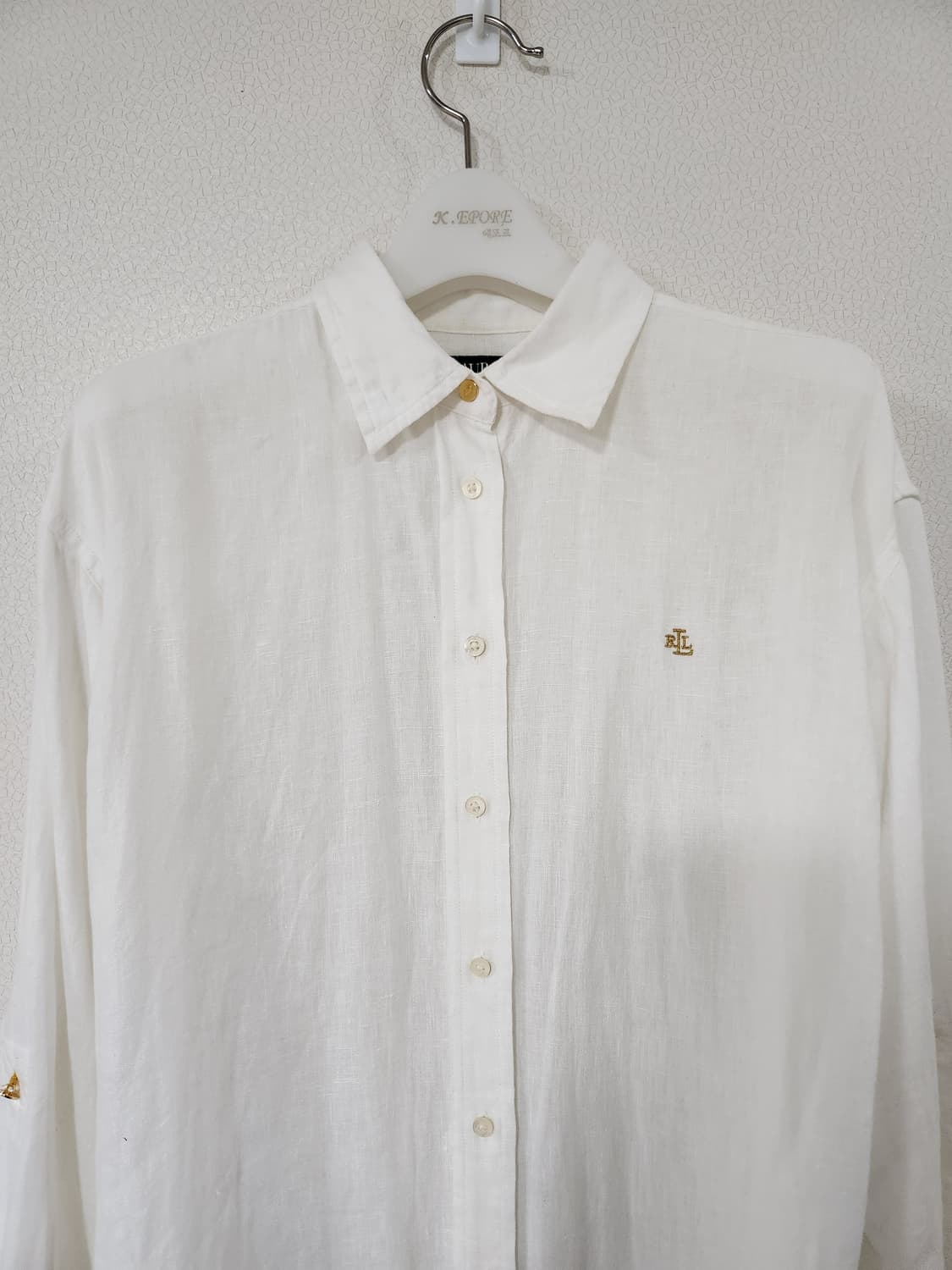 폴로 랄프로렌 린넨긴팔셔츠 (S 상품이미지2