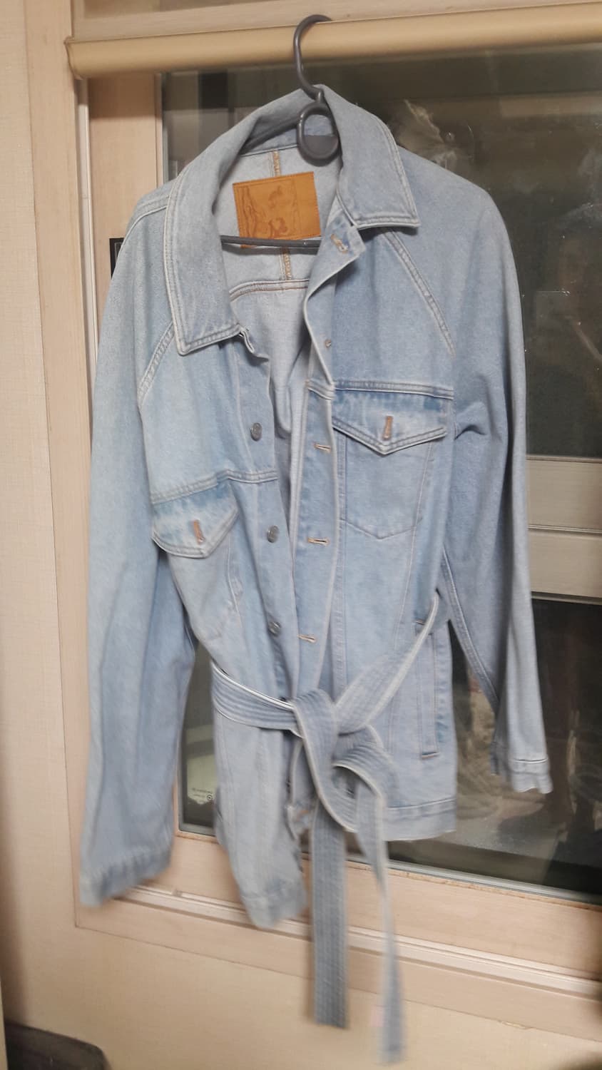 마틴로즈 벨트 데님 자켓 M 상품이미지4