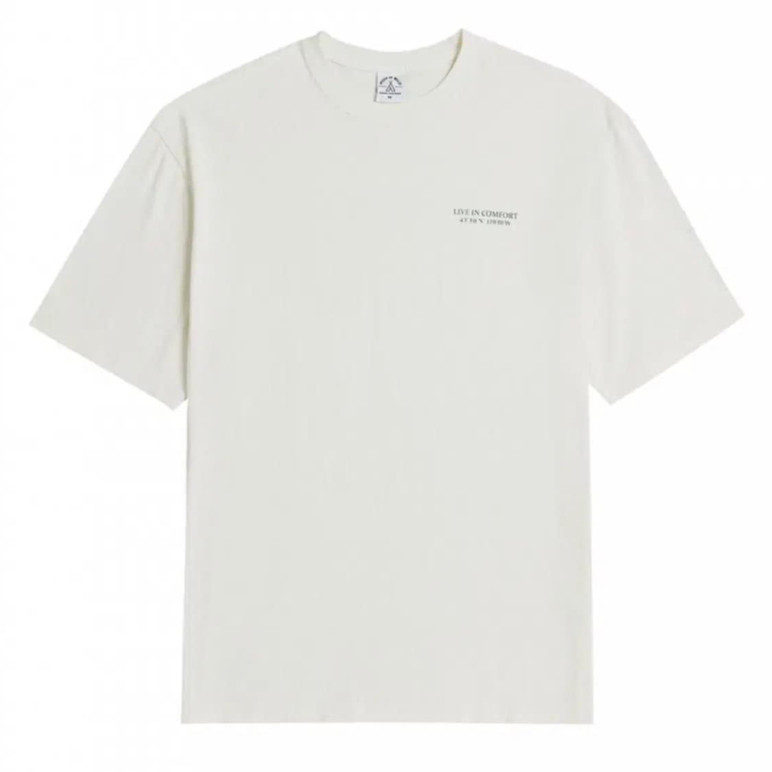 트래블 마운틴 피그먼트 반팔티 크림 상품이미지3