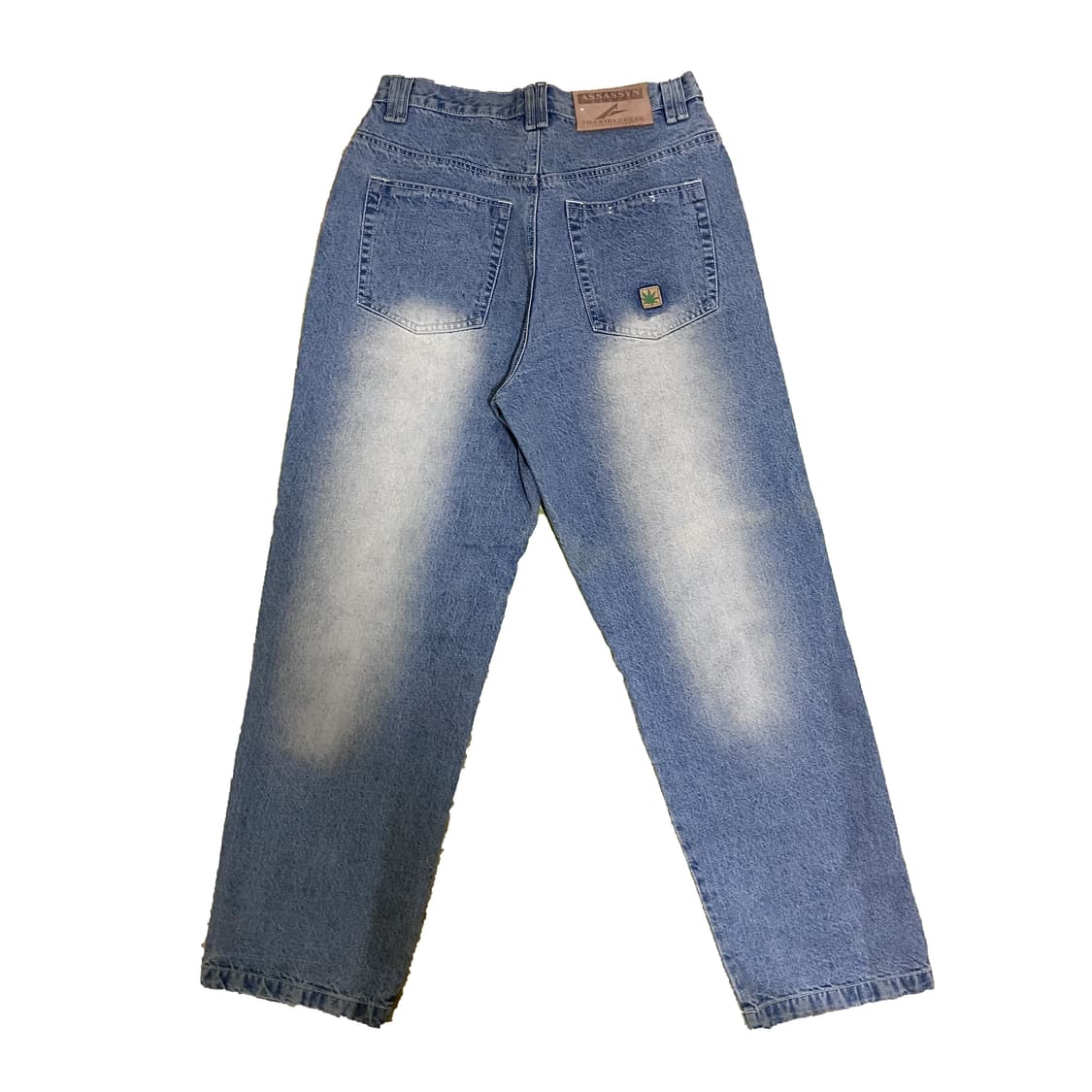 ASSASSYN JEANZ 데님팬츠 마리화나 로고 데님 상품이미지2