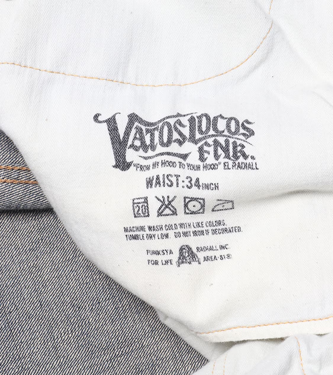 RADIALL - SELVEDGE DENIM PANTS 상품이미지7