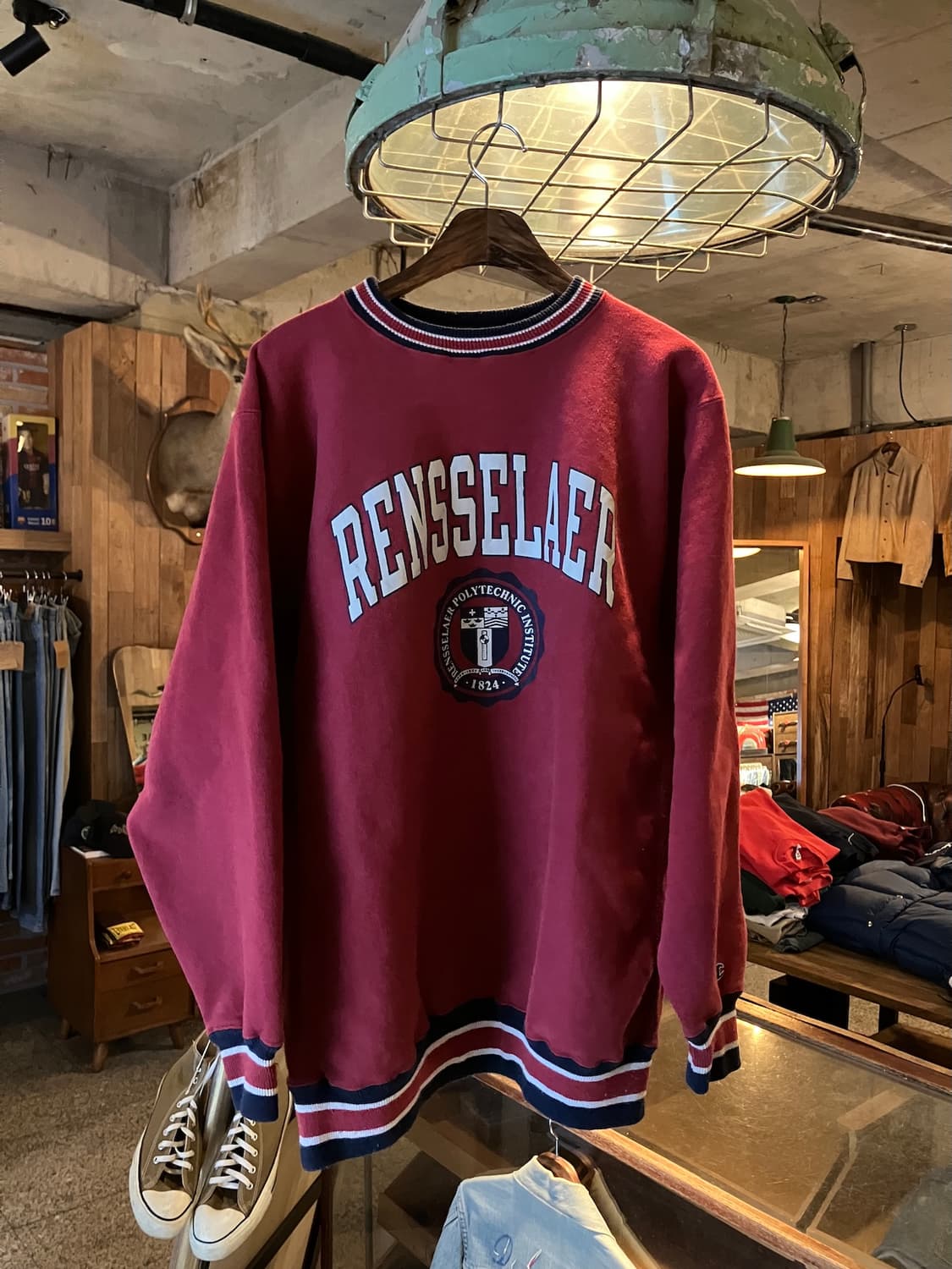 90s USA 빈티지 챔피온 리버스위브 스웻 셔츠 맨투맨 상품이미지2