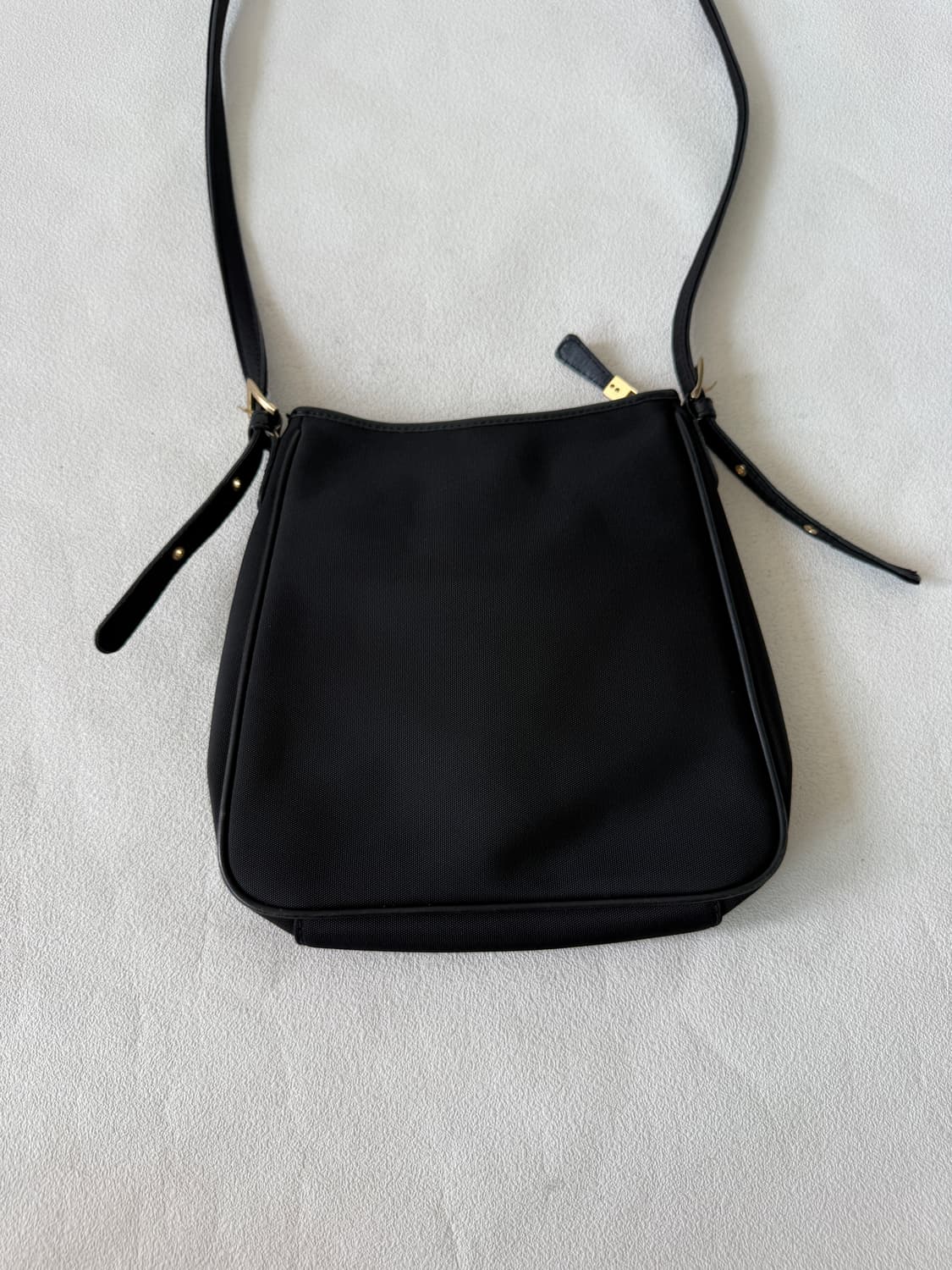 Pre owned 나일론&레더 크로스백 상품이미지6