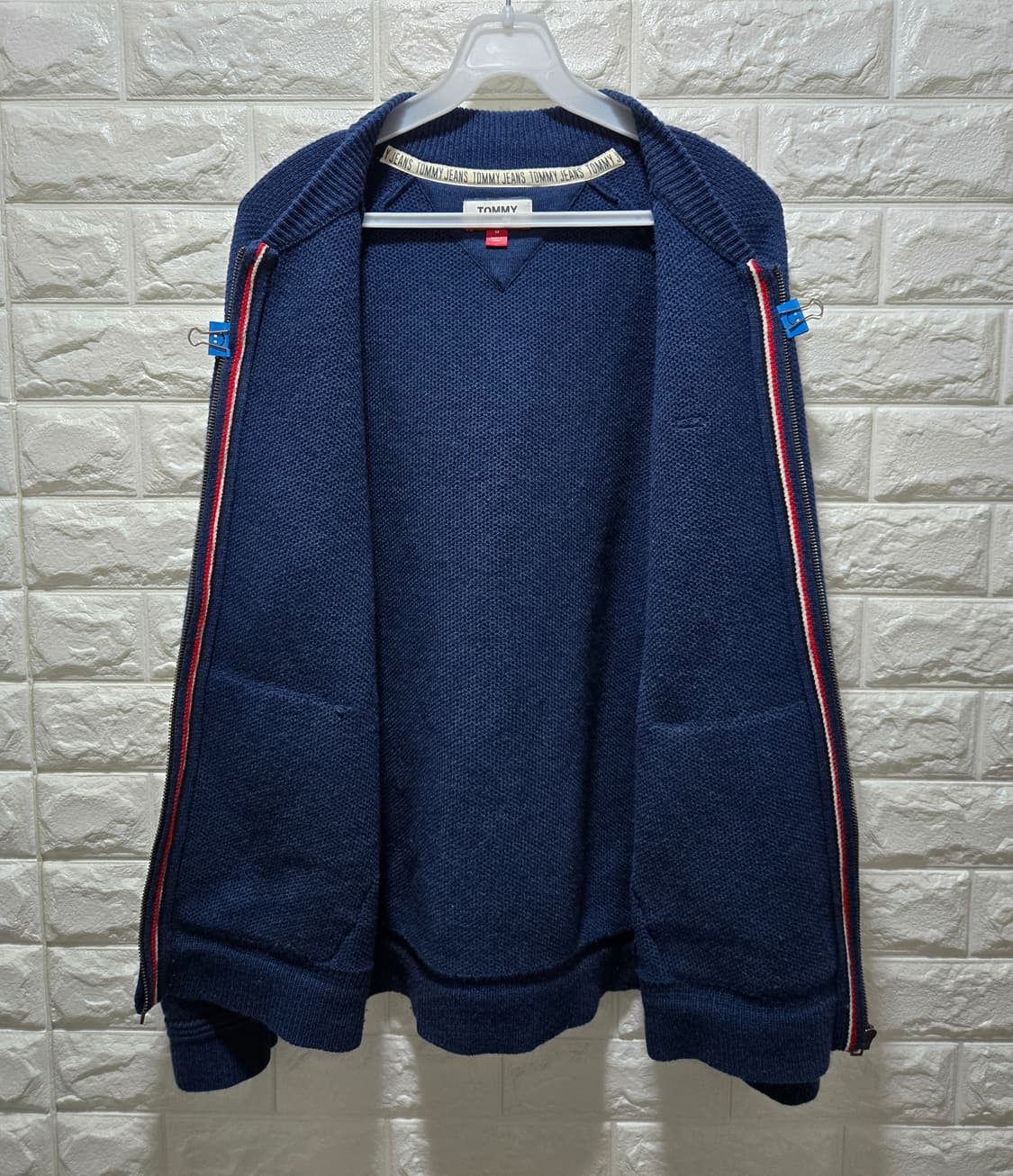 타미진스 울니트 풀집업 M 상품이미지2