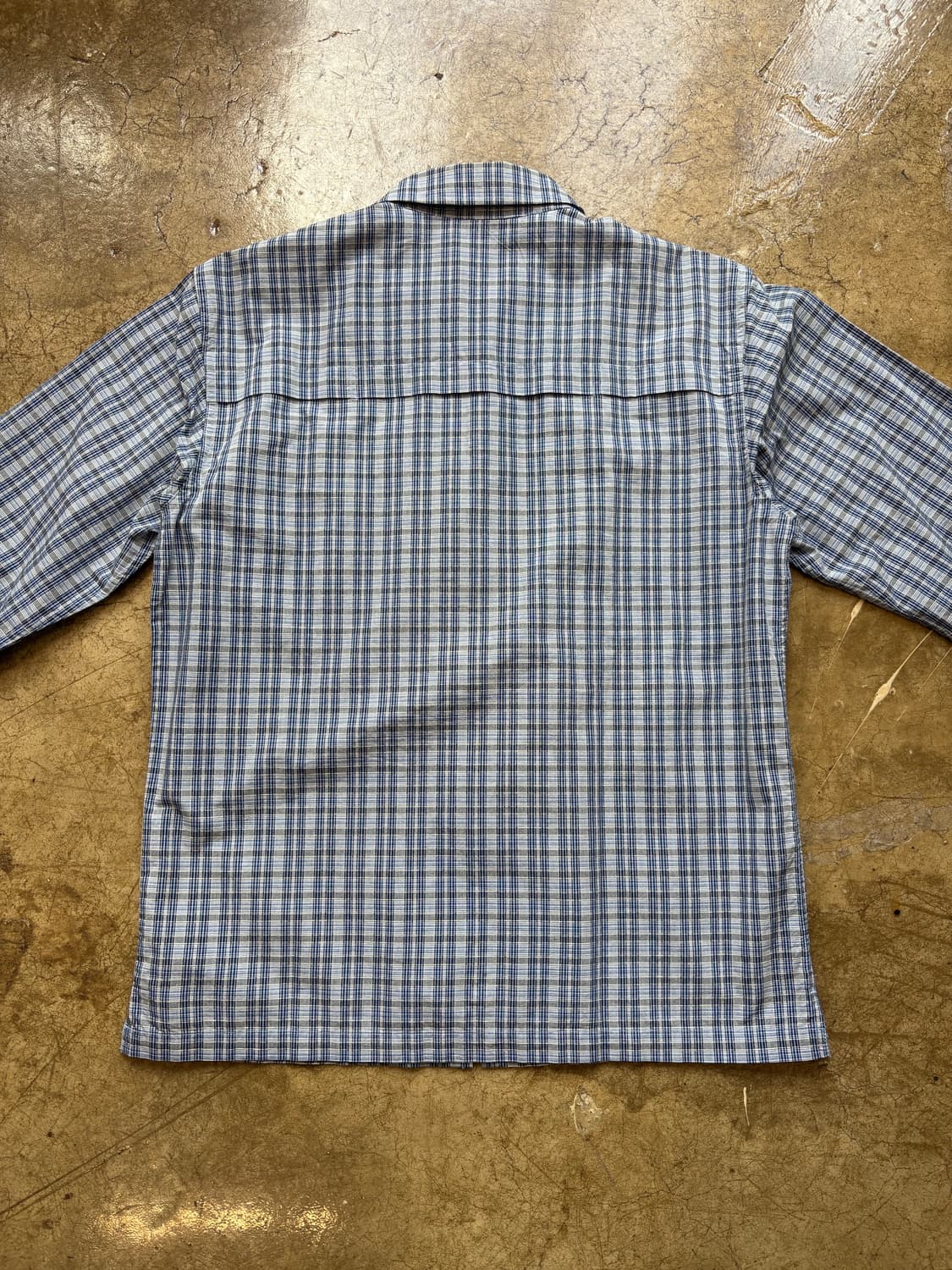 컨버스 빈티지 체크 코튼 집업 재킷 상품이미지5