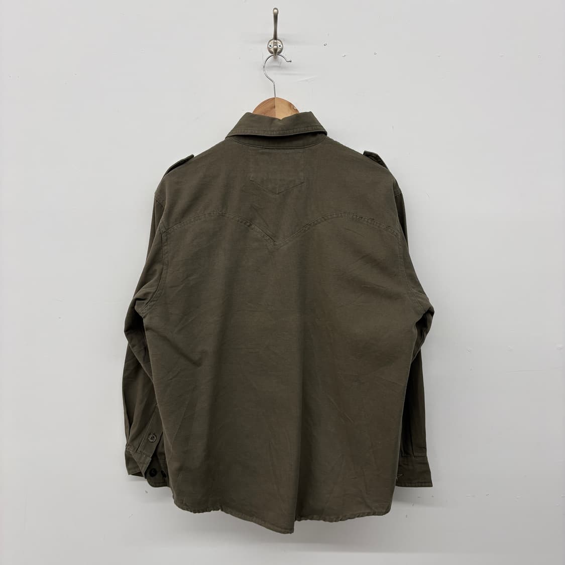 리바이스 카키색 긴팔 셔츠 M 상품이미지6