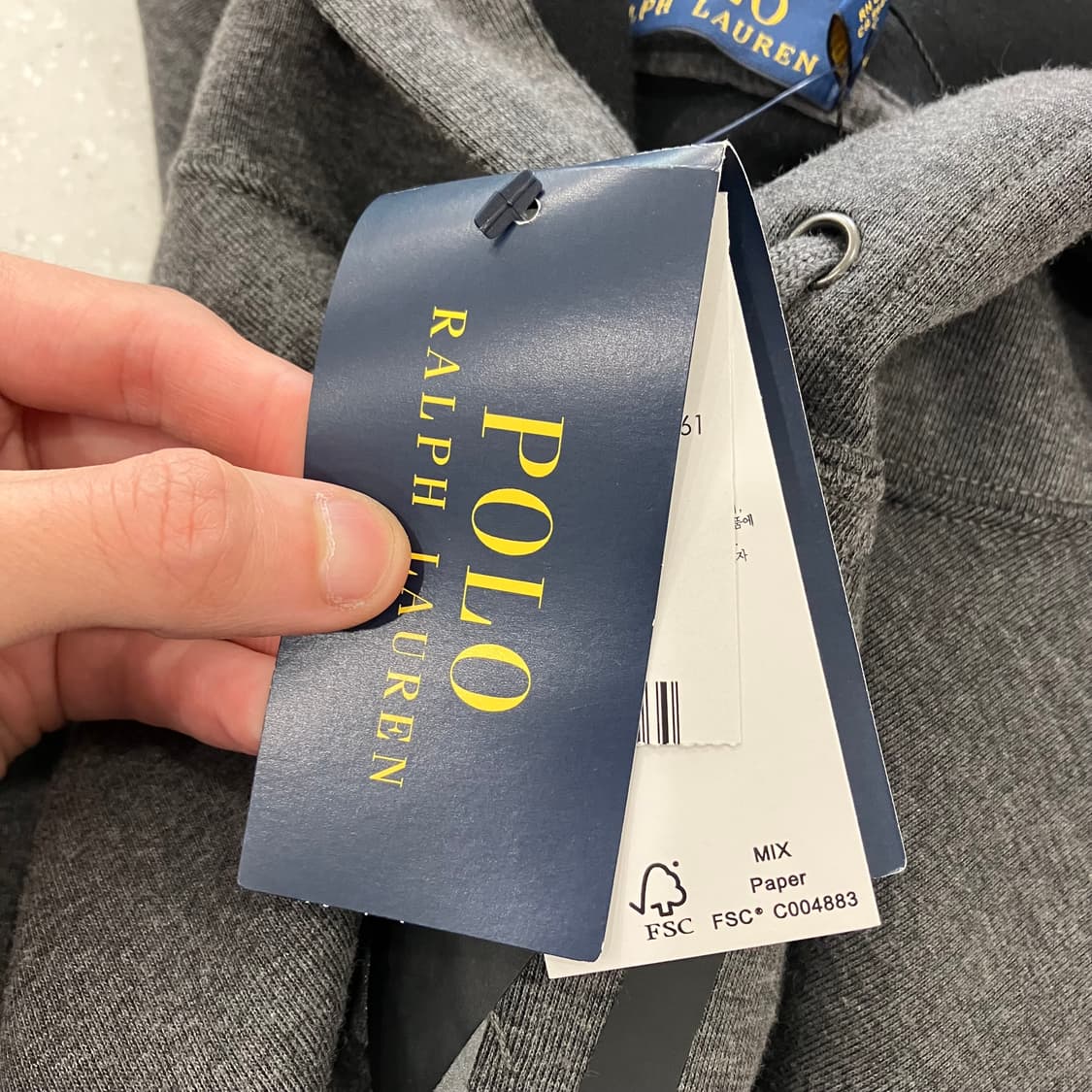 250 폴로 후드티 새상품 상품이미지6