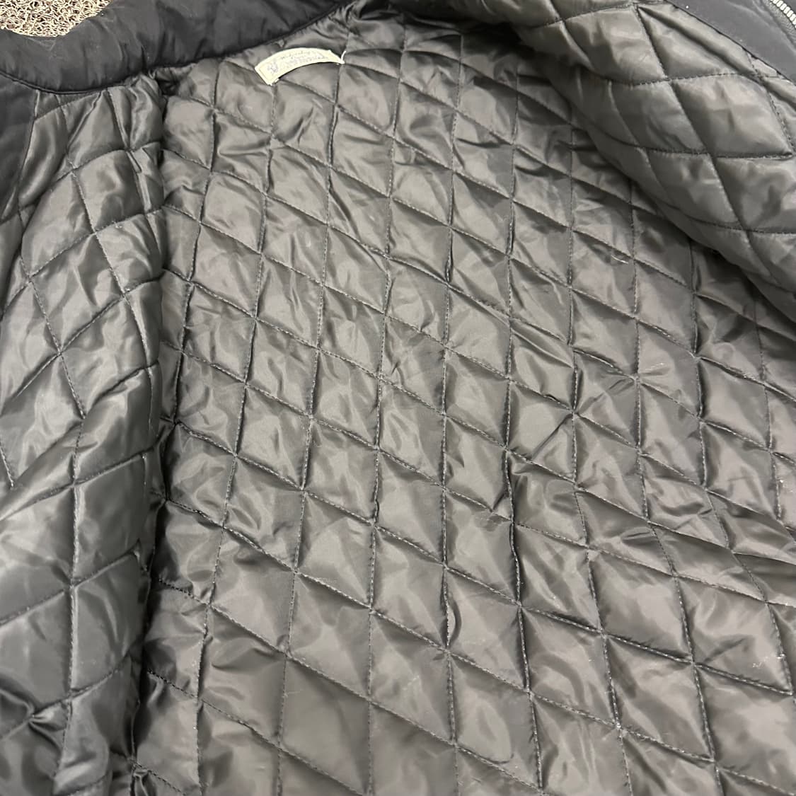 웬즈데이오아시스 롱 야상 점퍼 블랙 상품이미지7