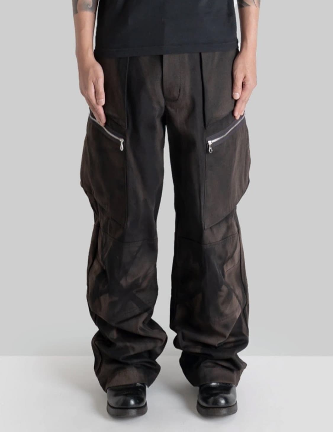 [L]jiyongkim 멀티포켓 트라우저 상품이미지8