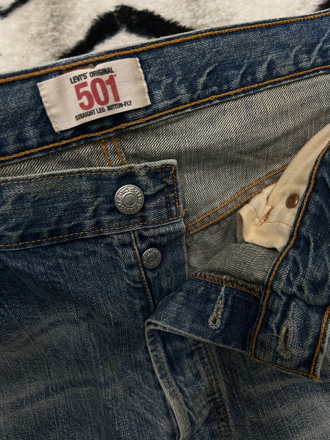 [36]리바이스501 디스진/연청 상품이미지4