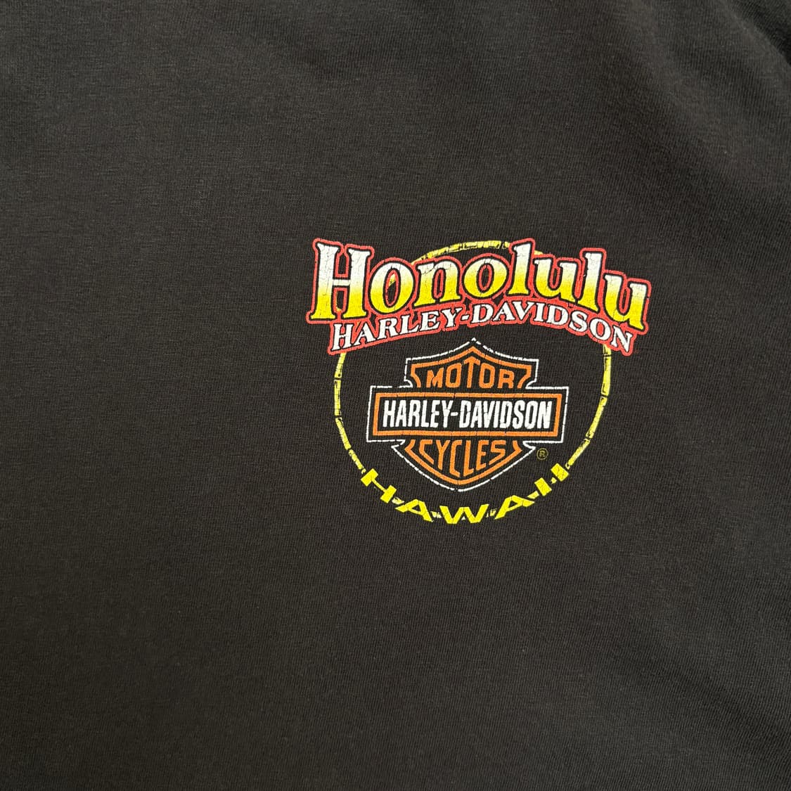 00s Harley Davidson Honolulu T-shirt 상품이미지3