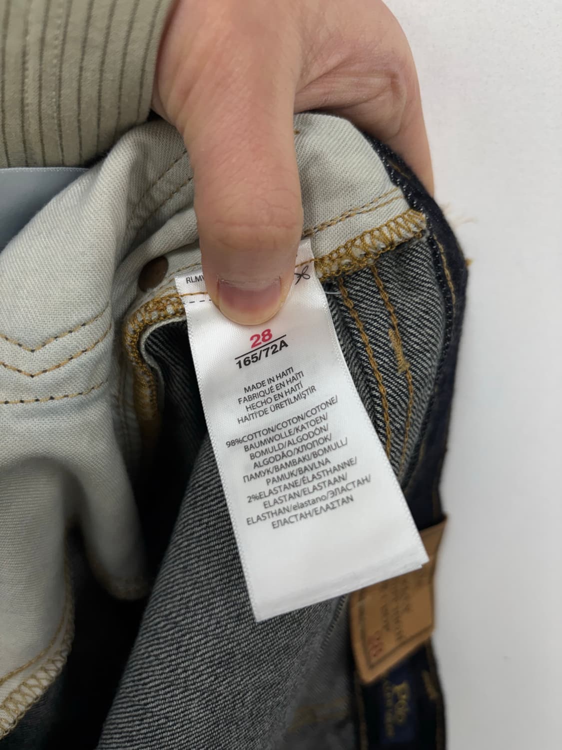 택부착) 폴로랄프로렌 데님팬츠 상품이미지7