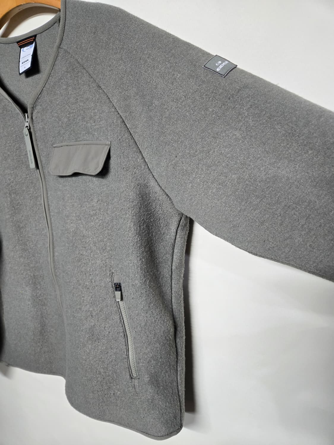 아이더 남녀공용 울리스UNI 가디건 자켓 집업 점퍼 XL 상품이미지6