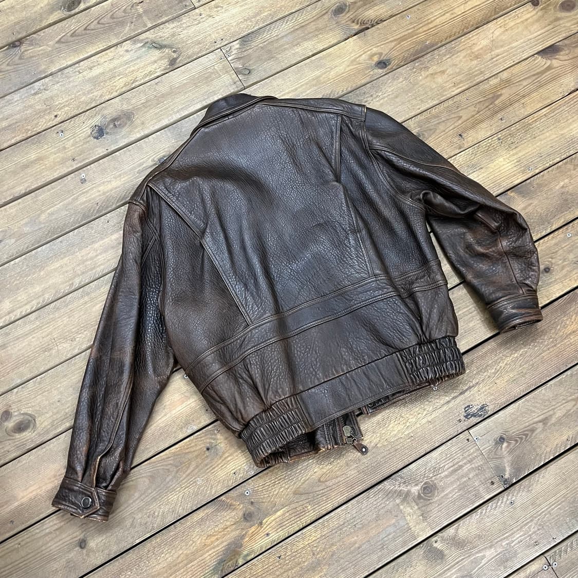 90s vintage 가죽 재킷 상품이미지7