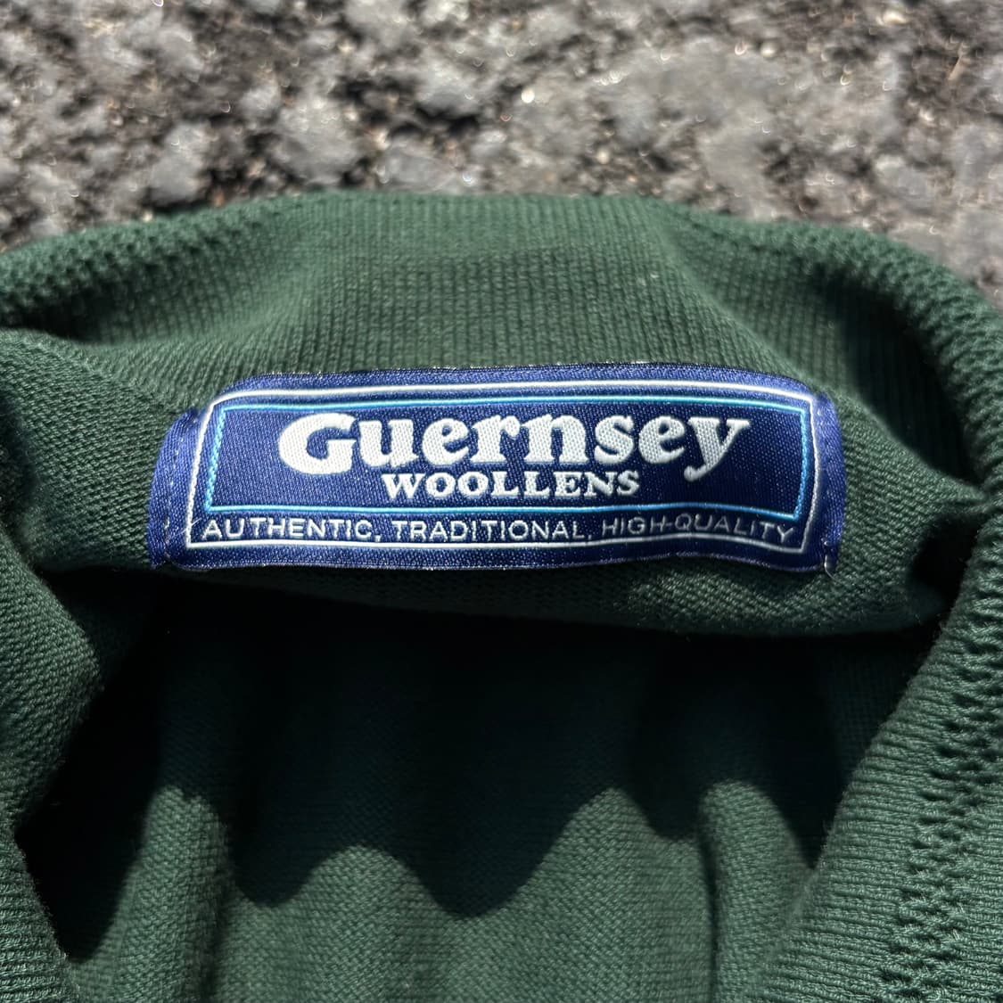 Guernsey Woollens 코튼 카라 반팔 니트 상품이미지7