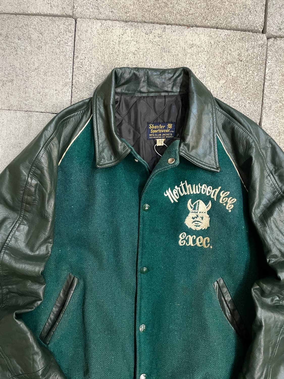 80s Shanter Sportswear 바시티 자켓 상품이미지2