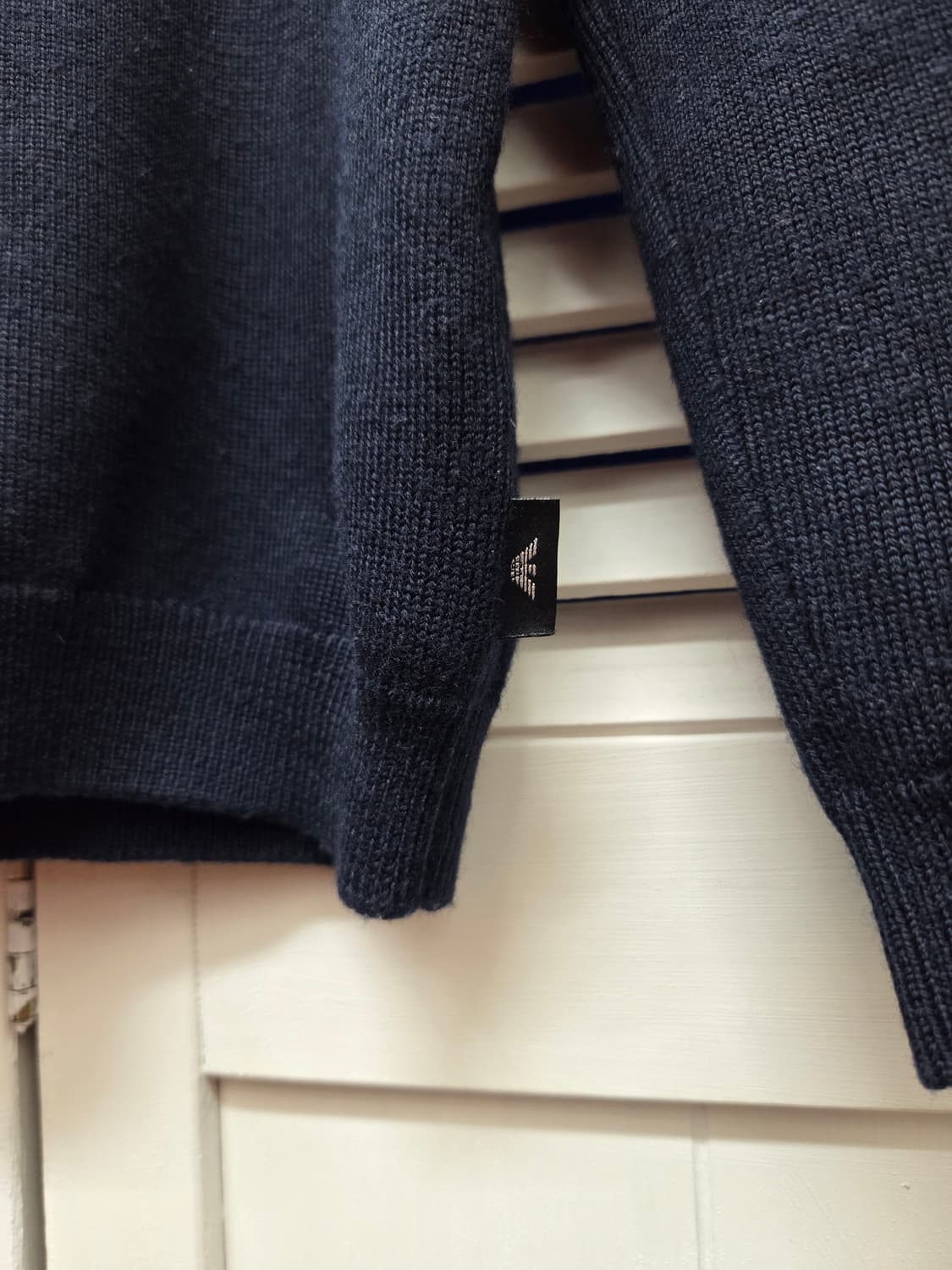 엠포리오아르마니 키즈 버진울 니트 스웨터 상품이미지4