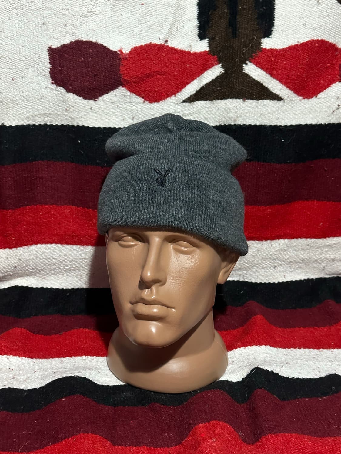 [빈티지] •PLAY BOY Knit Beanie 상품이미지1