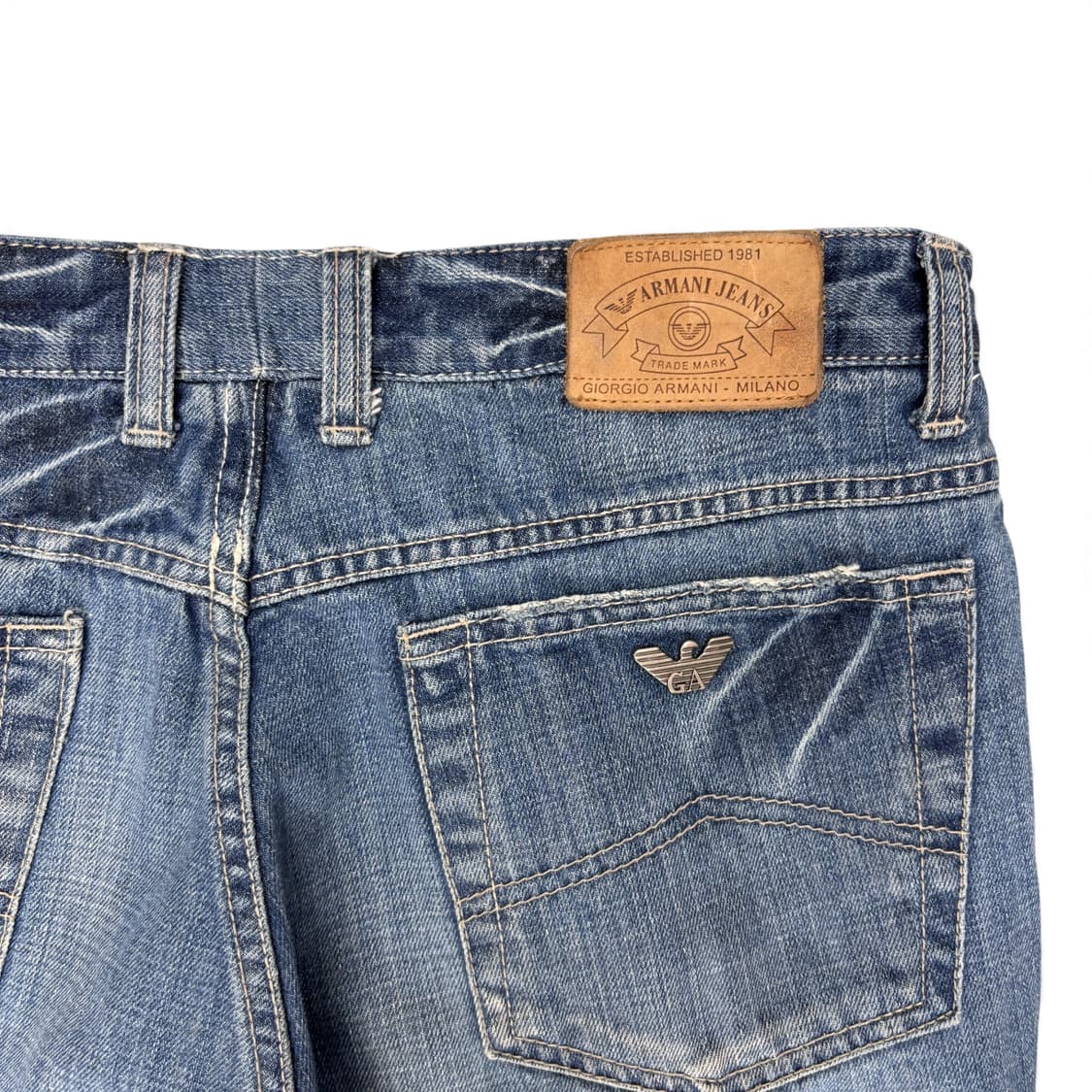 00's 아르마니 진스 데님 팬츠 상품이미지3