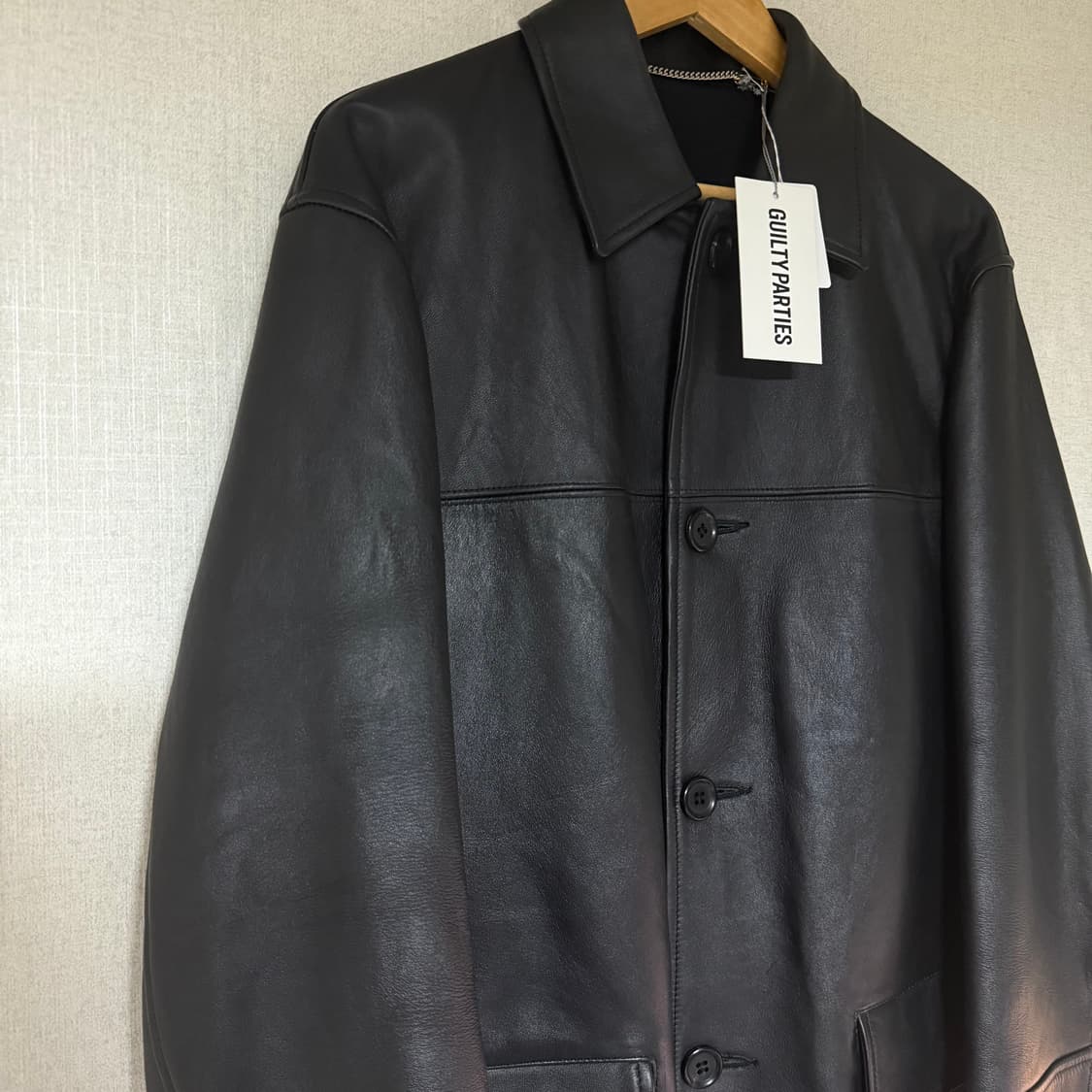 [M]와코마리아 23FW SHEEP SKIN 레더 카코트 상품이미지5