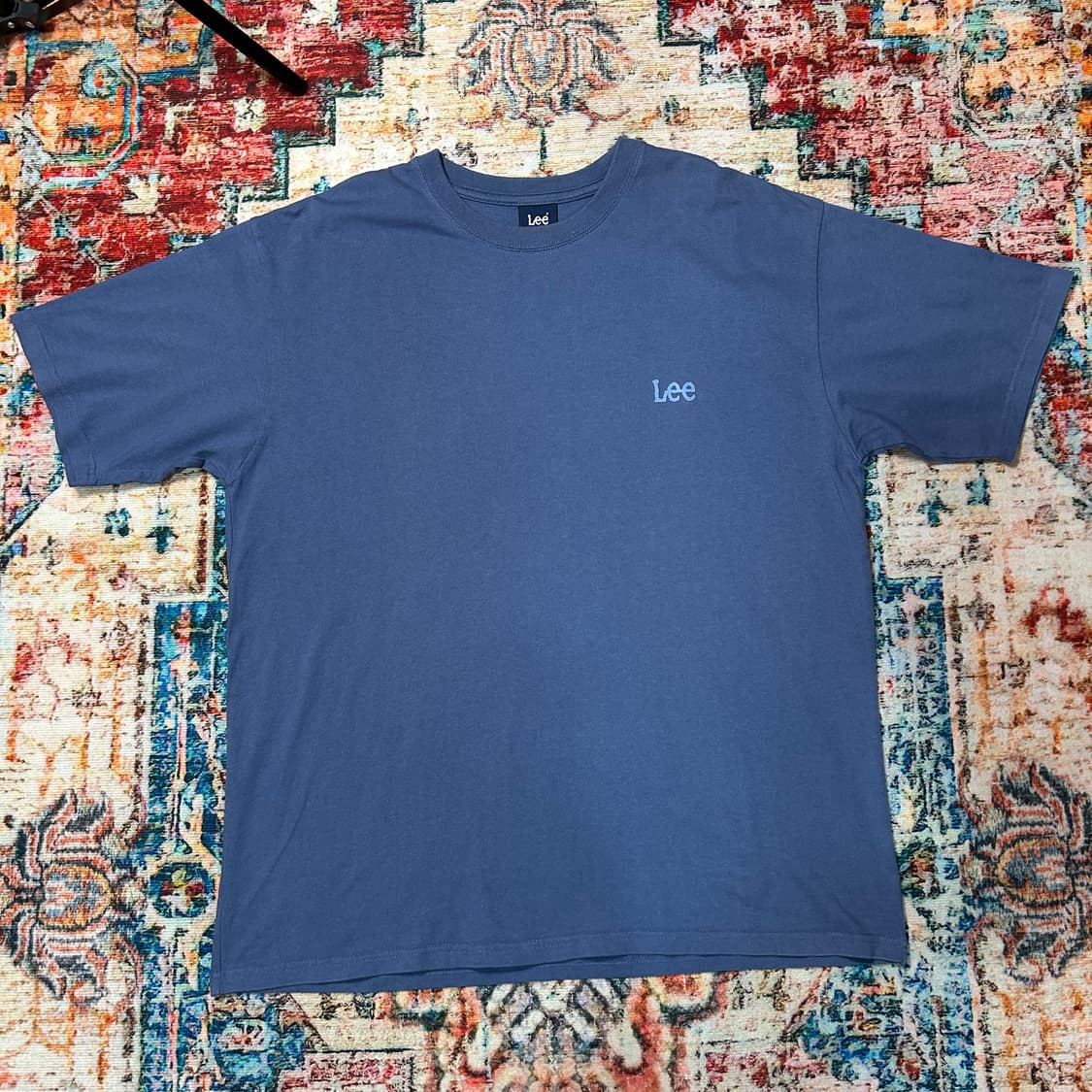 [XL] LEE 재팬 다잉 블루 반팔 상품이미지1