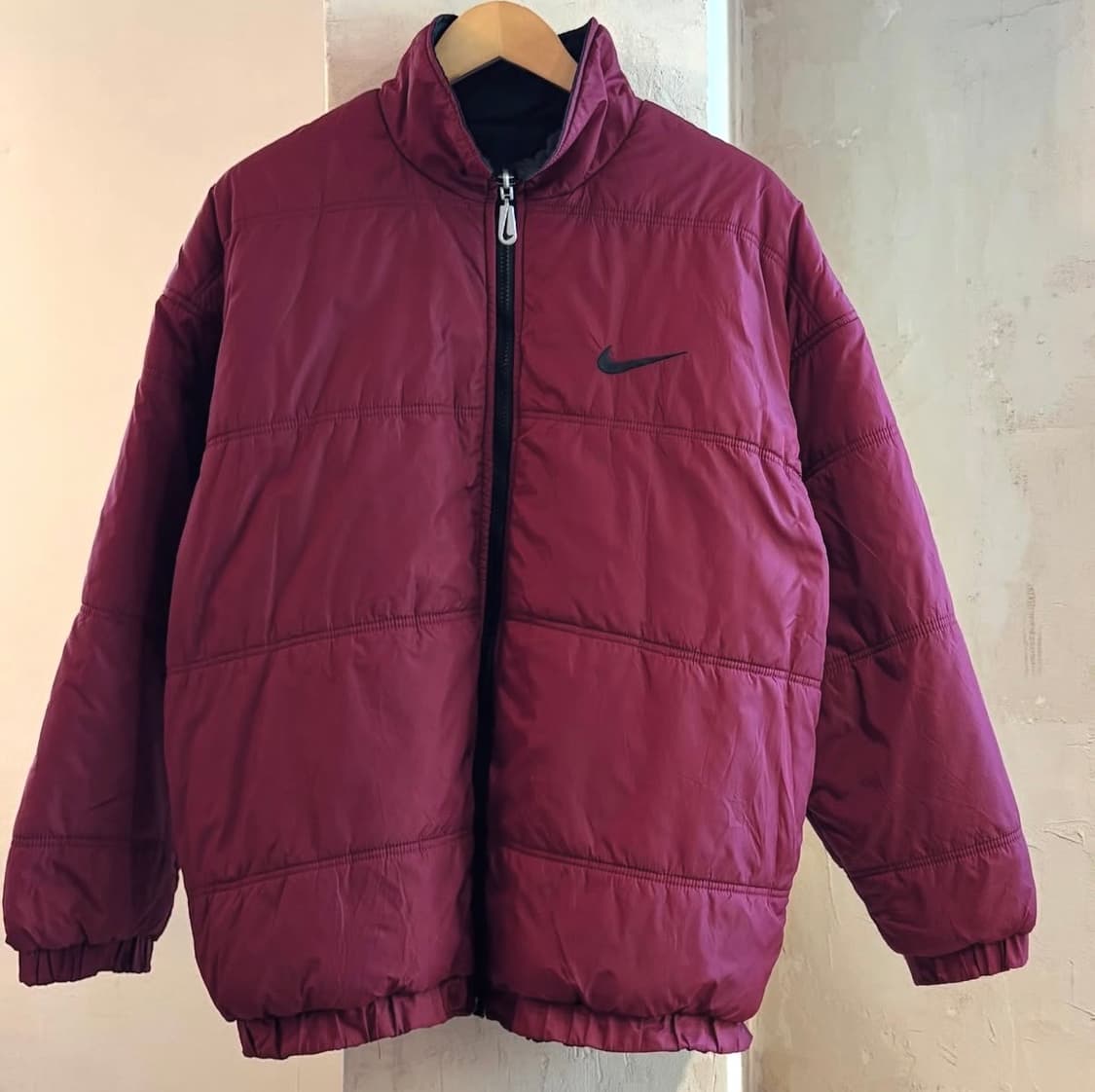 90년대 나이키 스우시 리버시블 패딩 상품이미지2