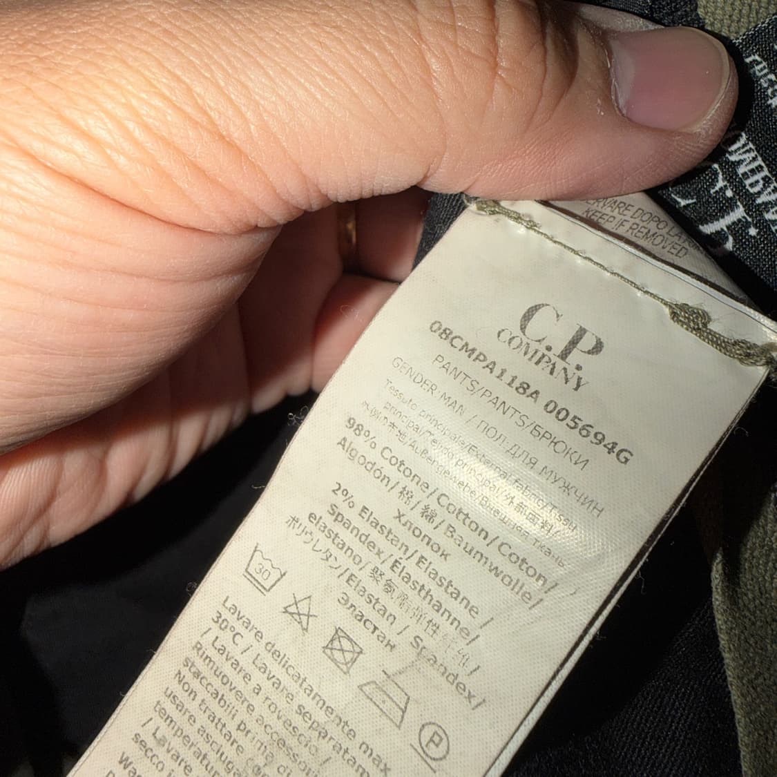 C.P컴퍼니 렌드와팬 카고 팬츠 46 (남성 31-32정도) 상품이미지8