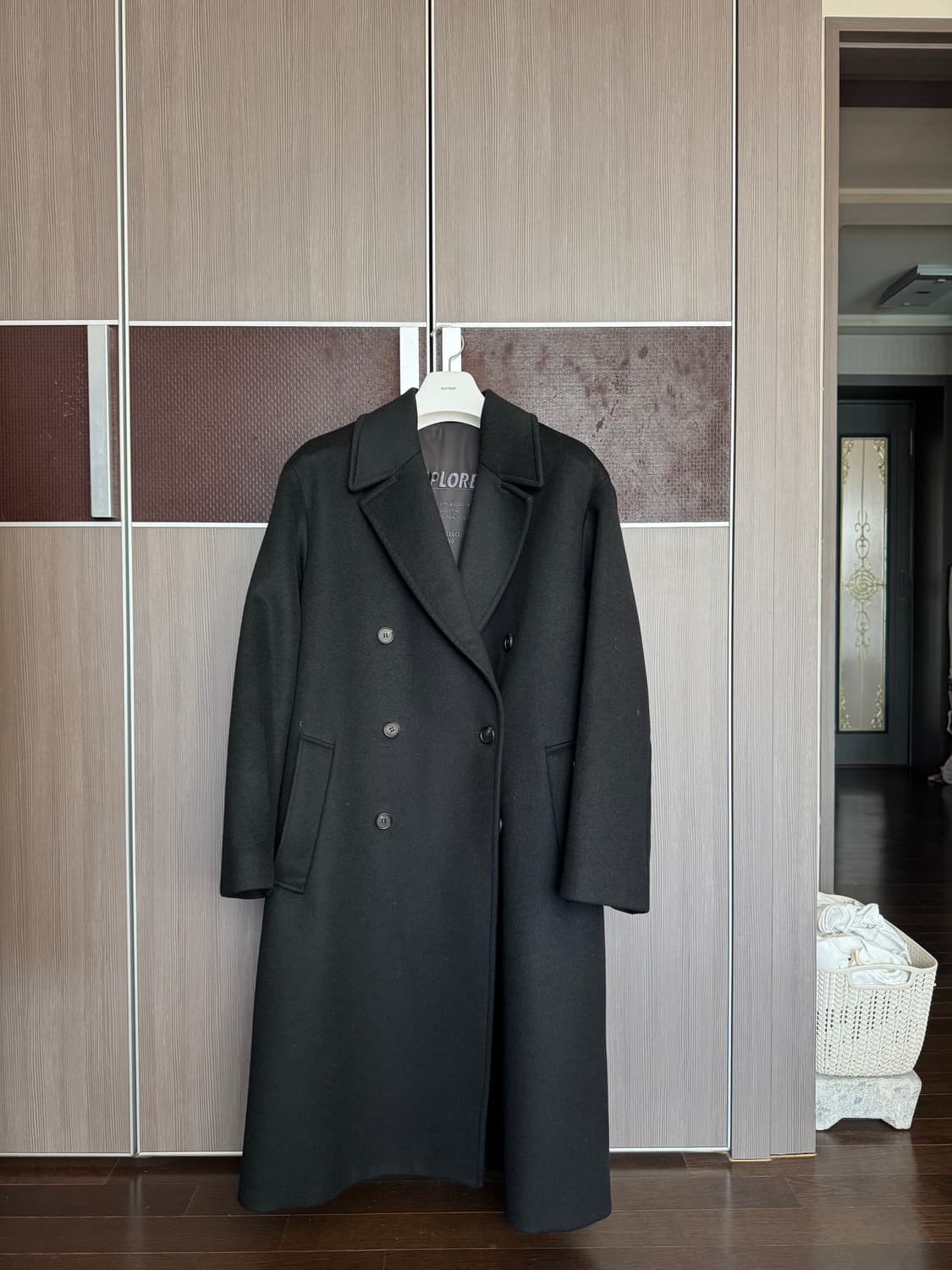 인사일런스 x 분트 오버사이즈 코트 s 판매합니다. 상품이미지1