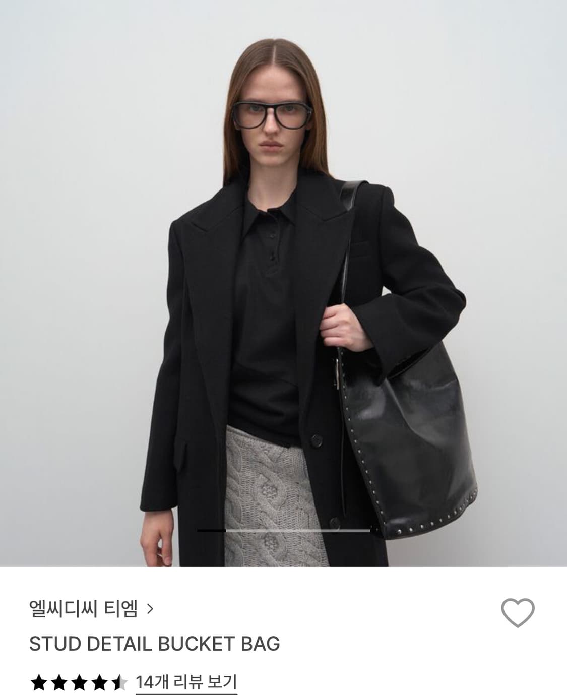 lcdc tm 스터드 버킷백 상품이미지1