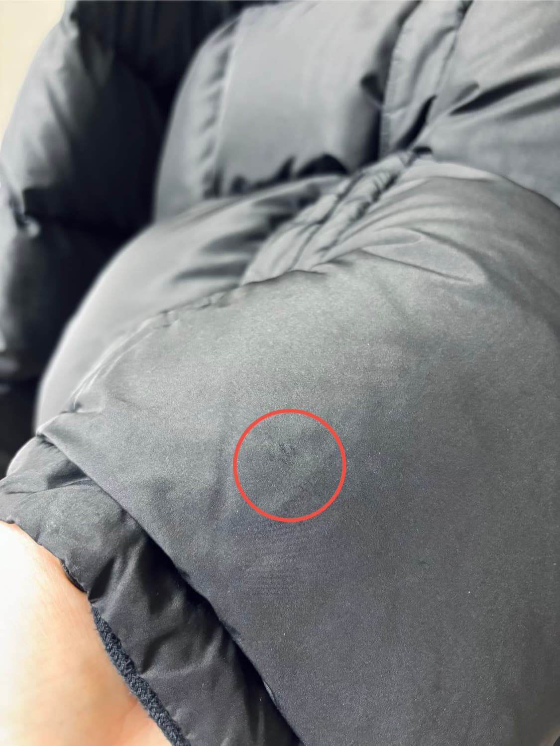 (3) 폴리테루 스냅 다운 패딩 블랙 23FW 상품이미지7