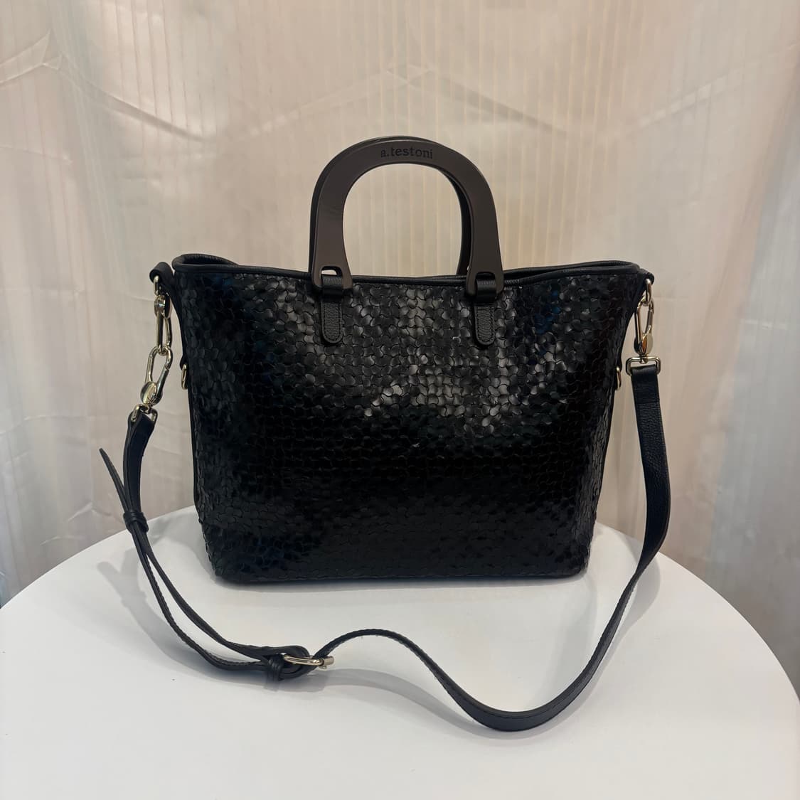 정품 아테스토니 바쿠우븐 투웨이 토트백     상품이미지2