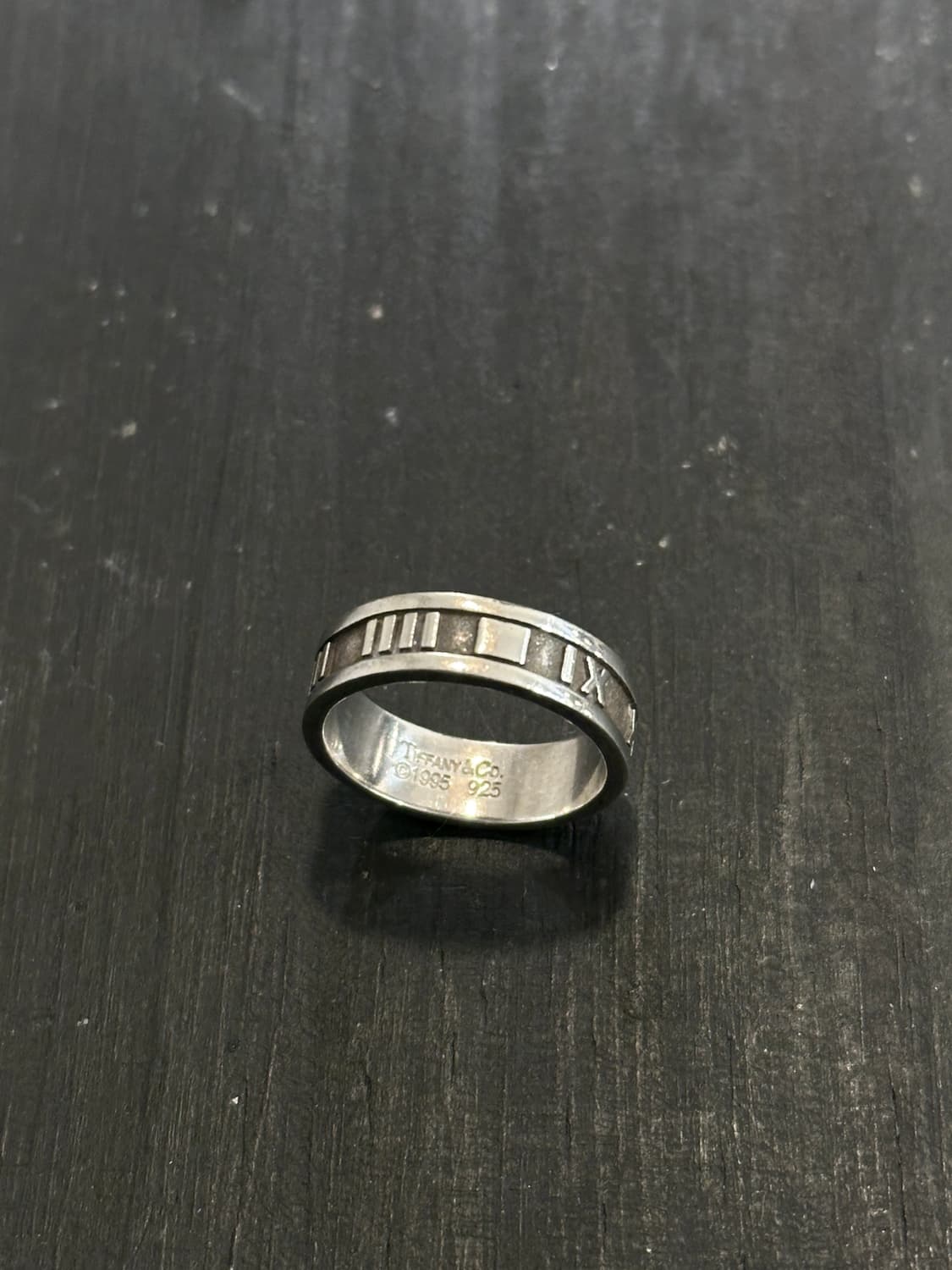 Tiffany & Co. Atlas 925Silver Ring 상품이미지2