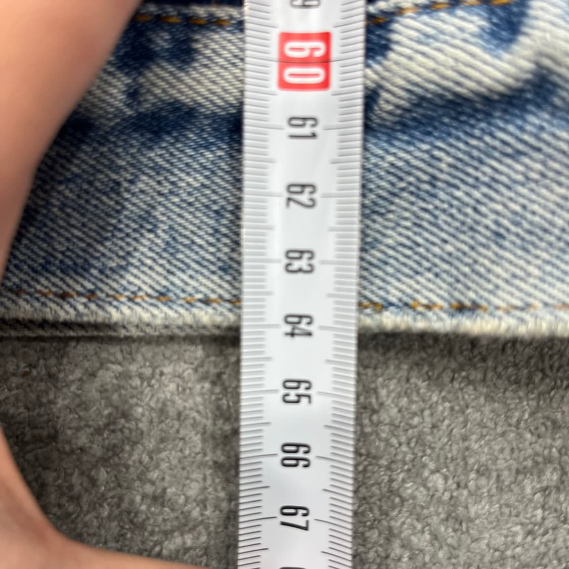 L 리바이스 데님 양털 쉐르파 자켓 상품이미지9