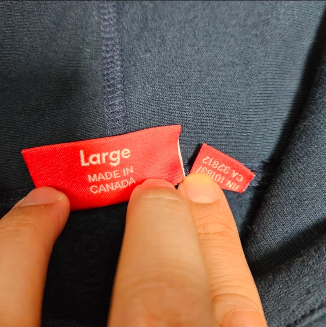 슈프림 멘디니 건 후드 네이비 상품이미지4