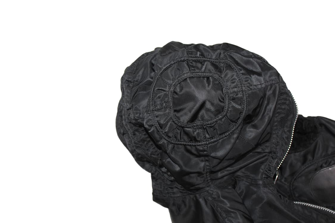 CABANE de ZUCCA 09AW 카반데주카 풀마스크 나일론 베스트 상품이미지7