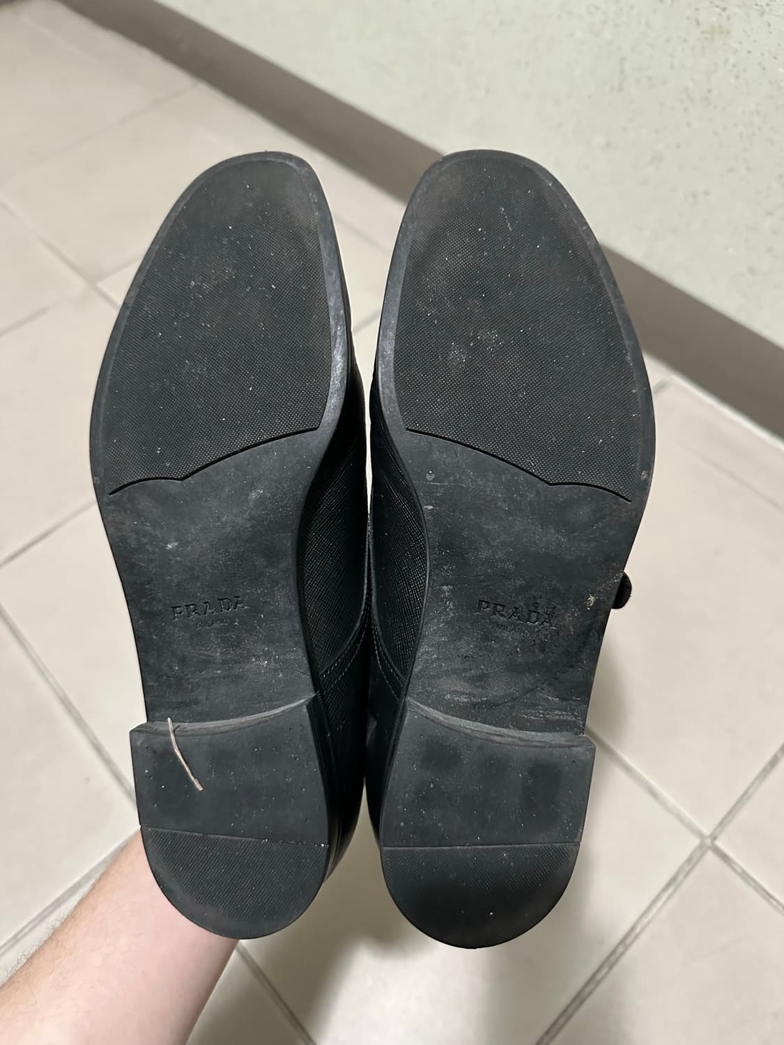 프라다 몽크 스트랩 로퍼 42.5 사이즈 상품이미지4