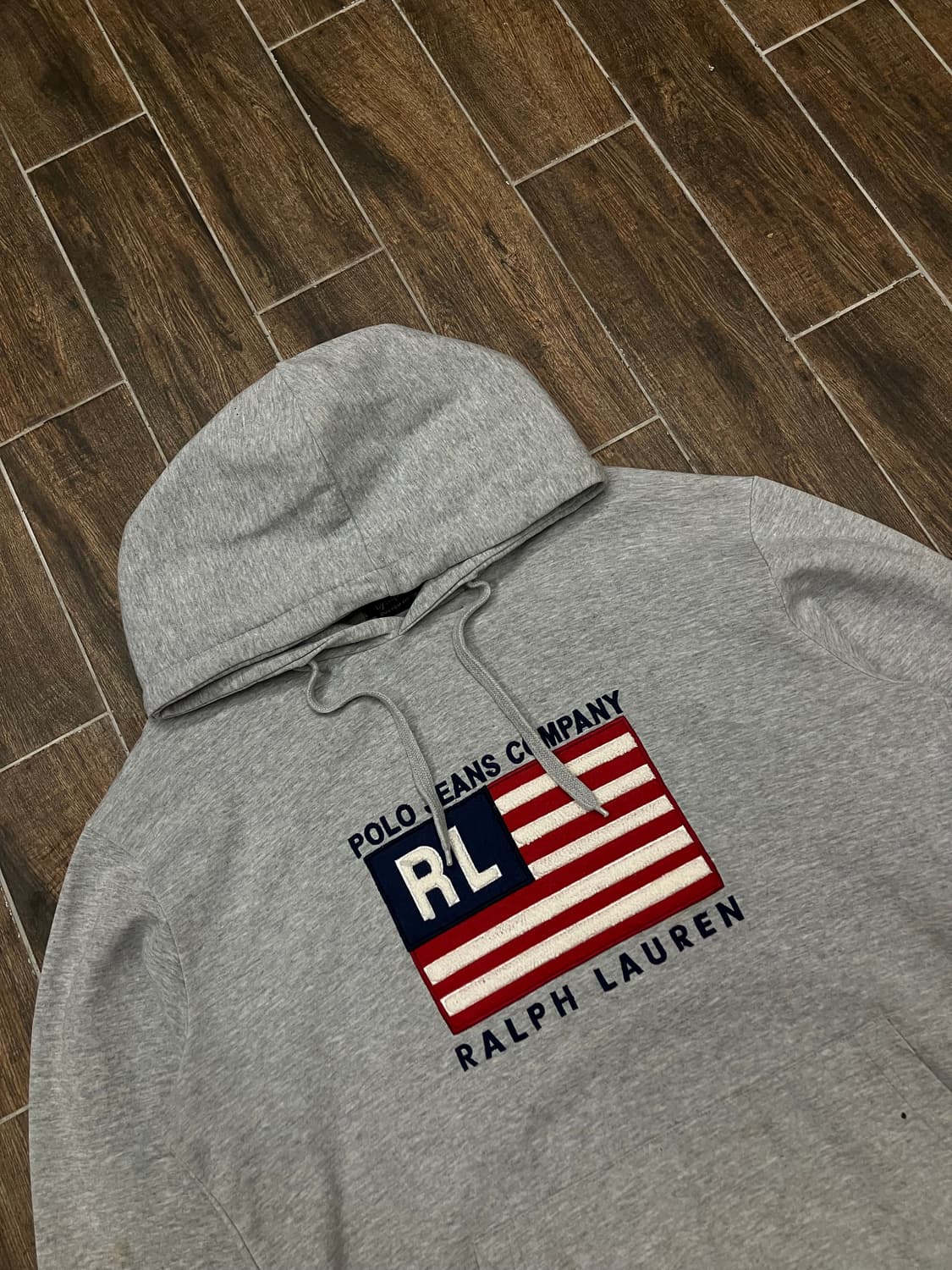 폴로 랄프로렌 성조기 후드티 상품이미지8
