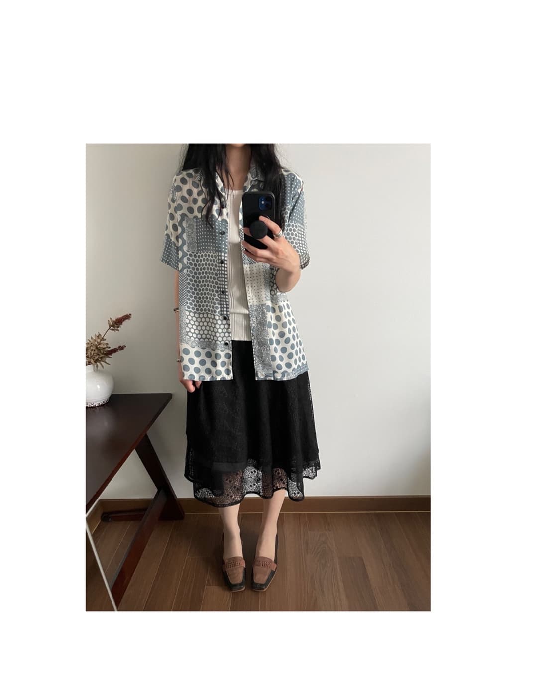 dot blouse 상품이미지4