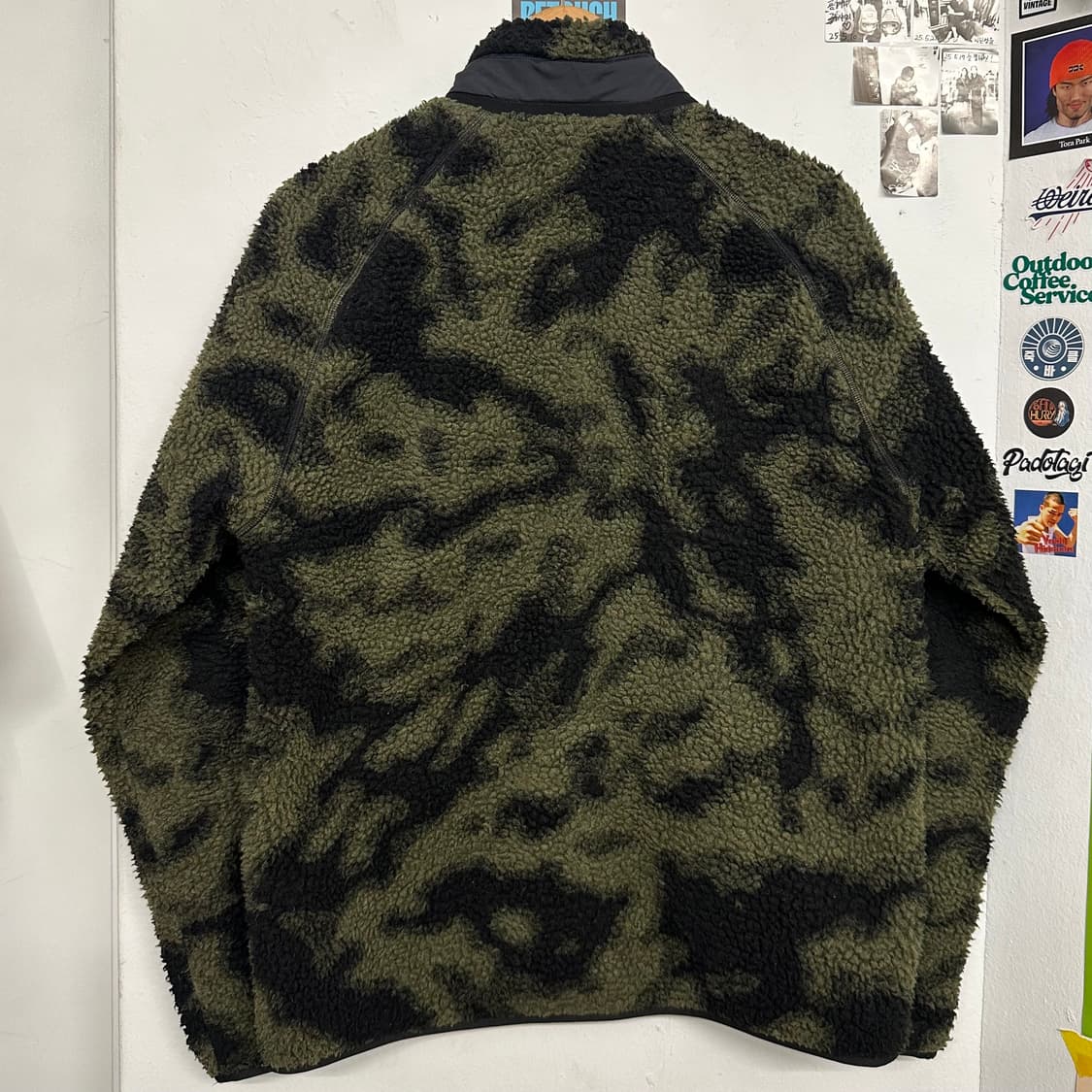 칼하트 WIP 카모 플리스 집업 상품이미지5