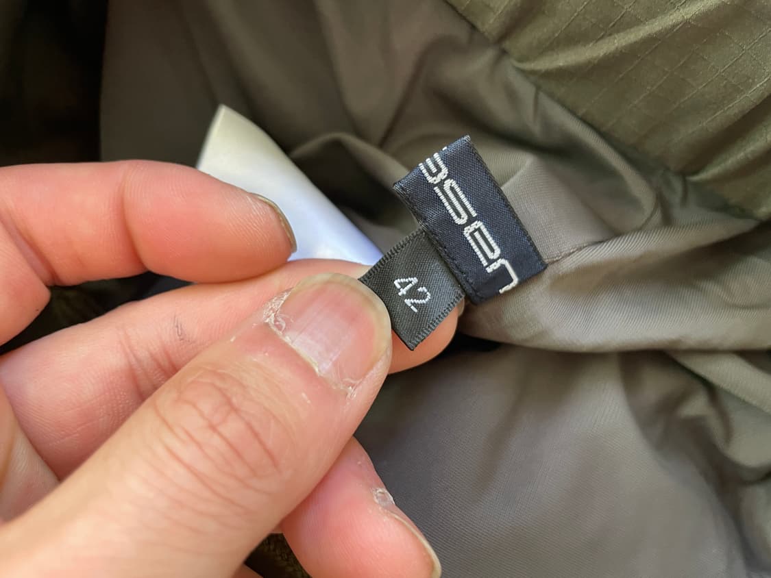 빈티지 보아 패널 밴딩 나일론 스커트 상품이미지5